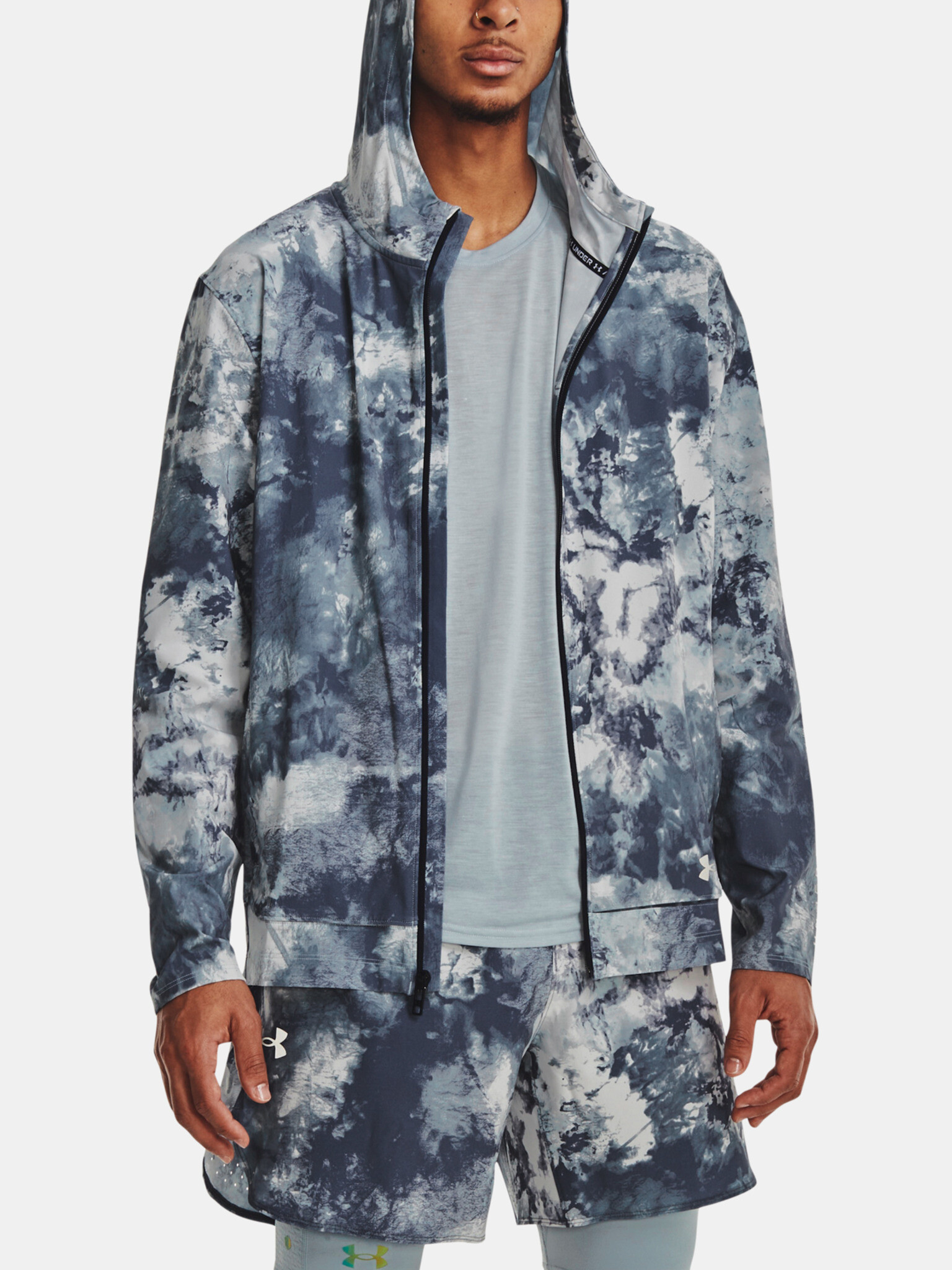 Under Armour UA Anywhere Storm Shine Jacket Blue - Pepit.gr