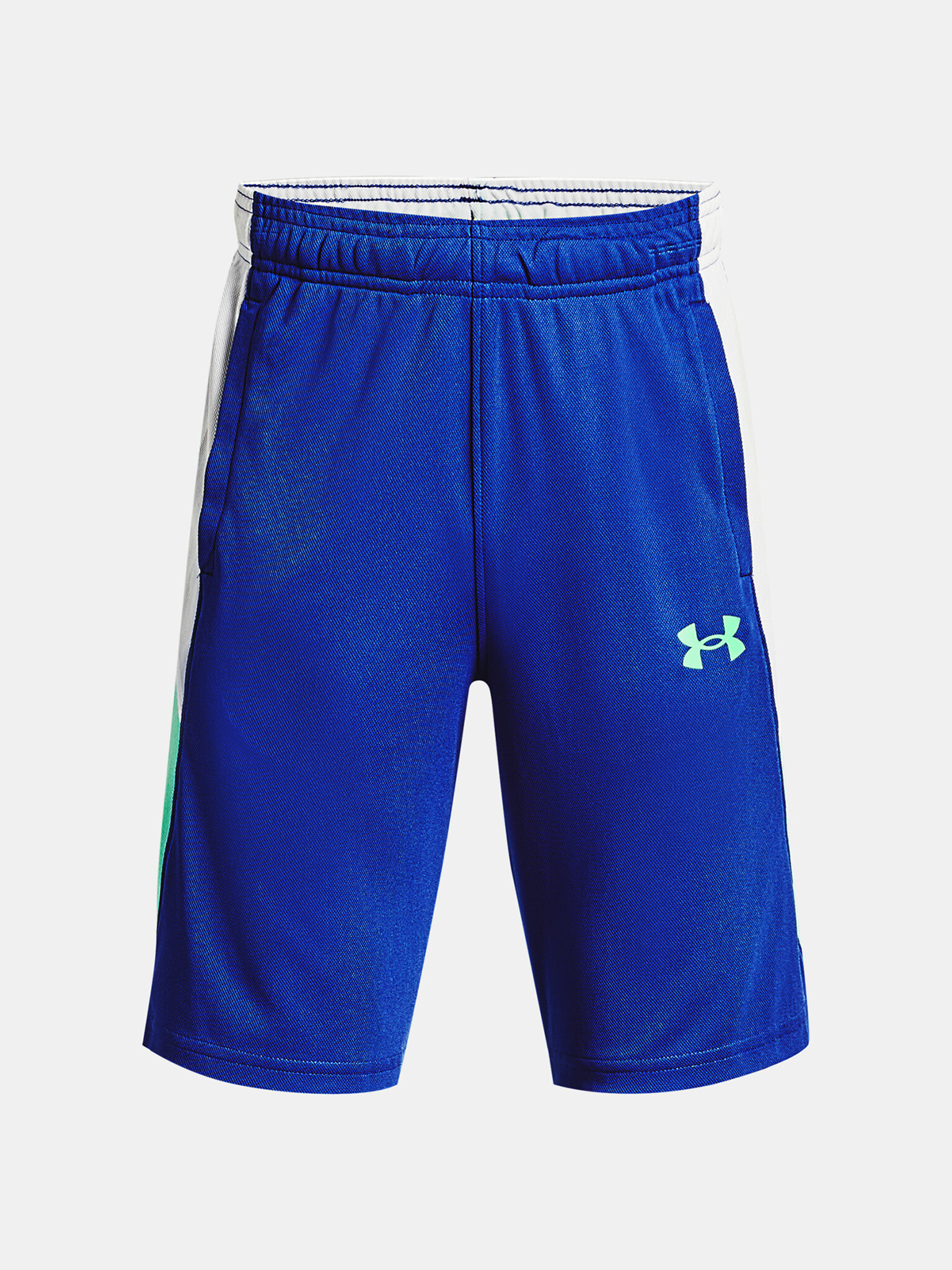 Under Armour UA Baseline Mfo Kids Shorts Blue - Pepit.gr