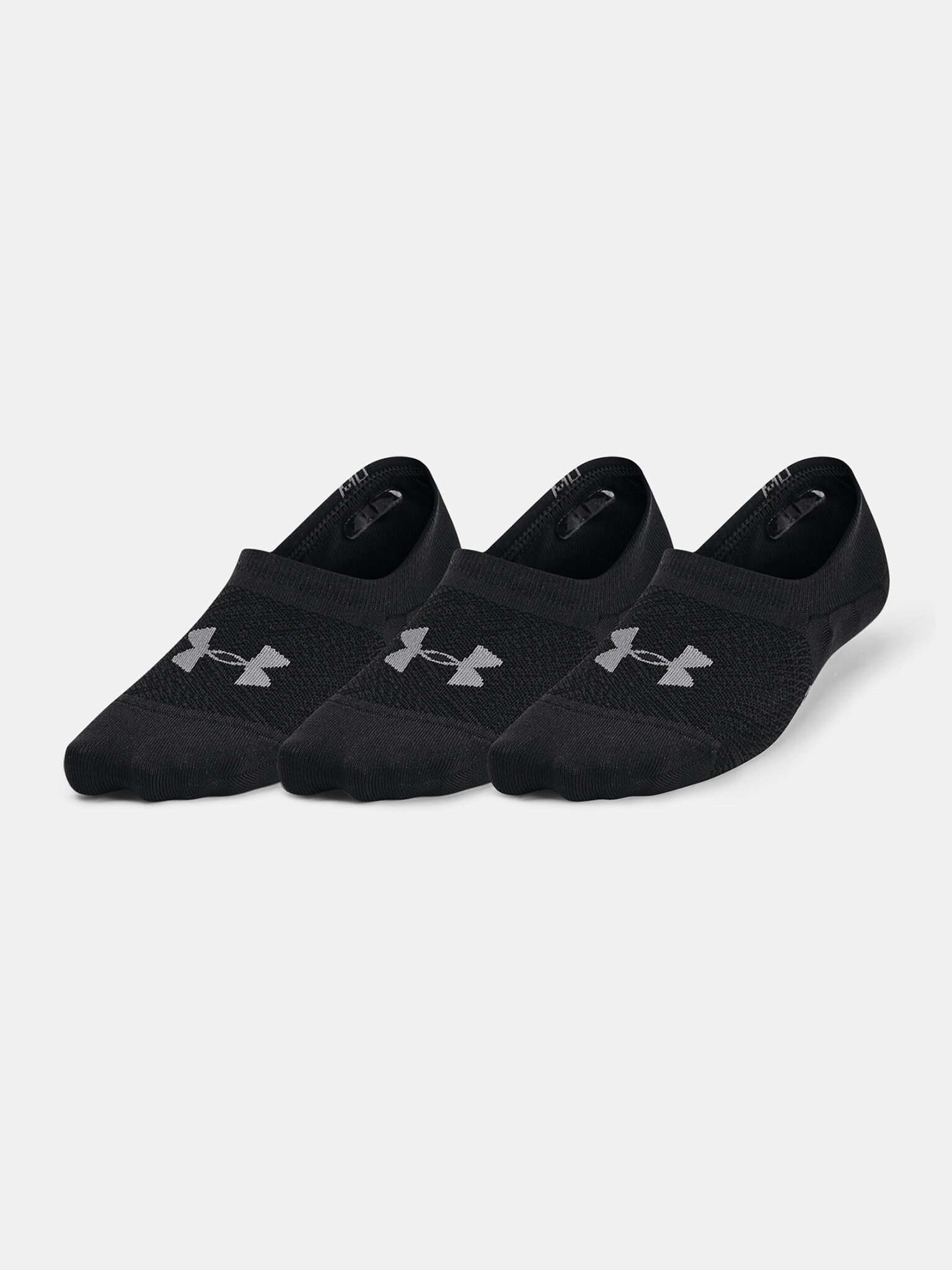 Under Armour UA Breathe Lite Ultra Low Set of 3 pairs of socks Black - Pepit.gr