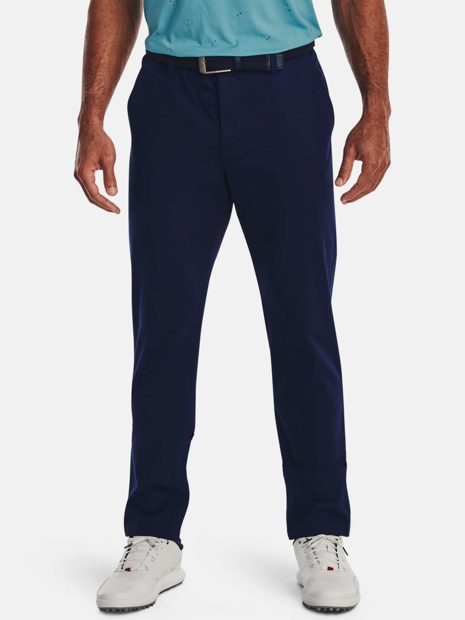 Under Armour UA Chino Taper Trousers Blue - Pepit.gr