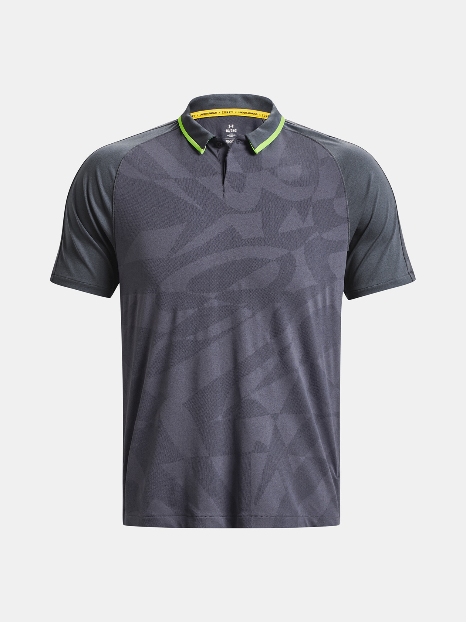 Under Armour UA Curry Souvenir Jacq Polo Shirt Grey - Pepit.gr