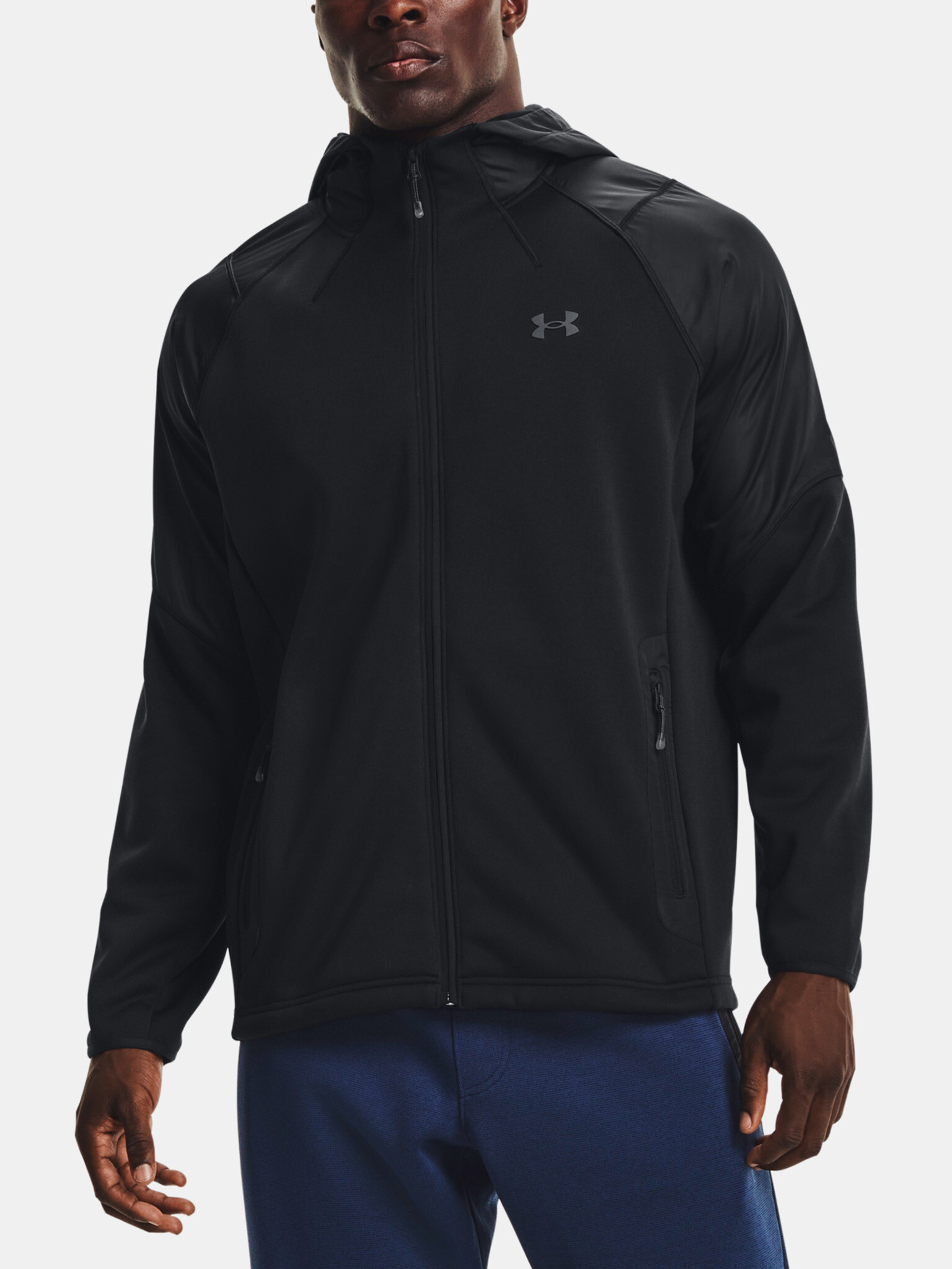 Under Armour UA Essential Swacket Jacket Black - Pepit.gr