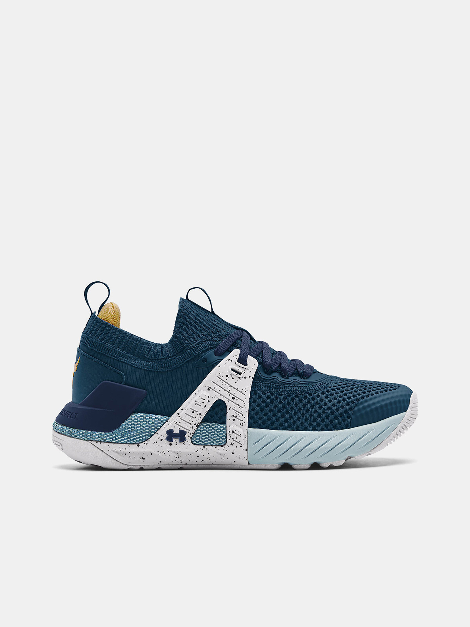 Under Armour UA GS Project Rock 4 Sneakers Blue - Pepit.gr