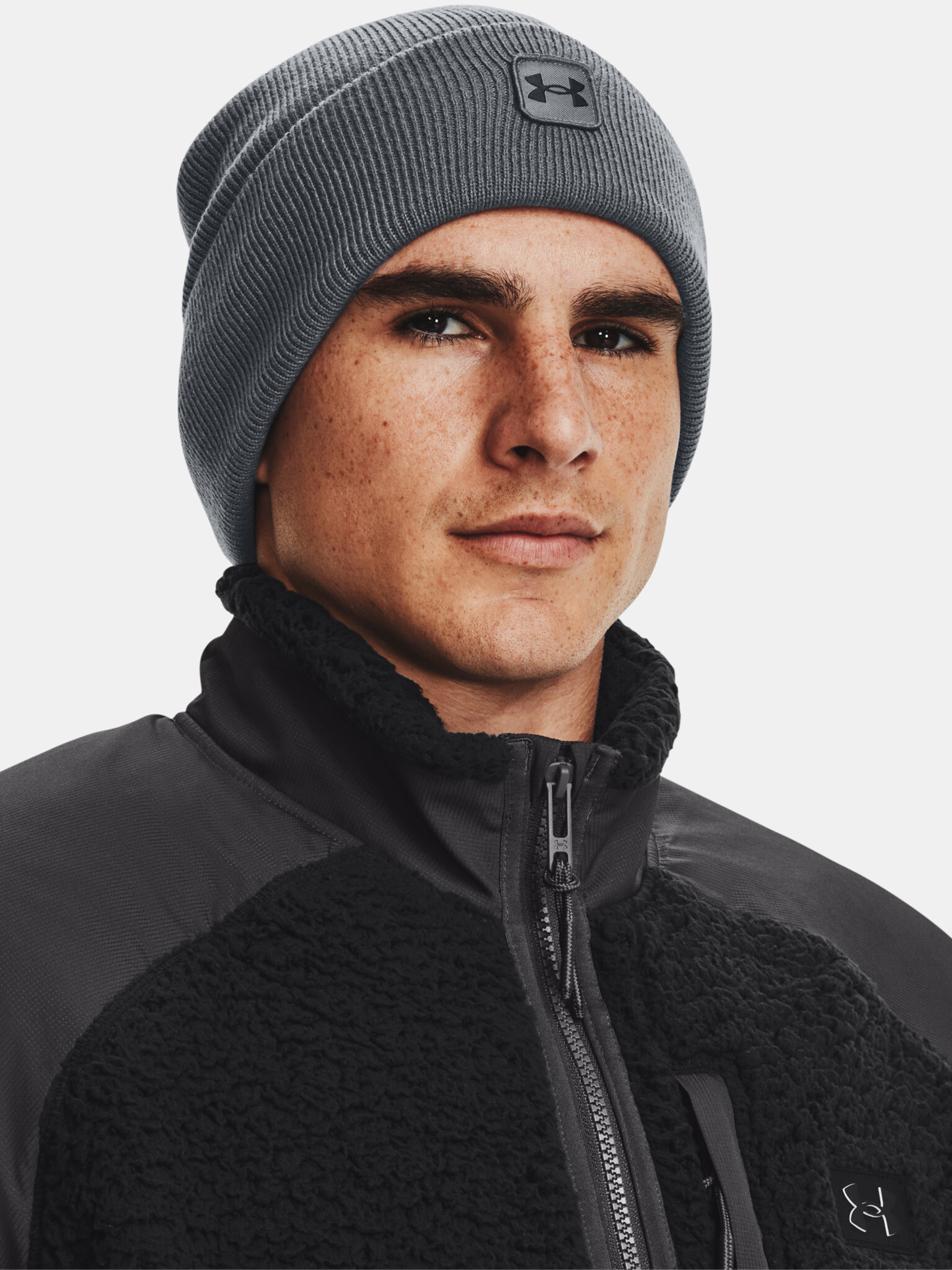 Under Armour UA Halftime Cuff Beanie Grey - Pepit.gr