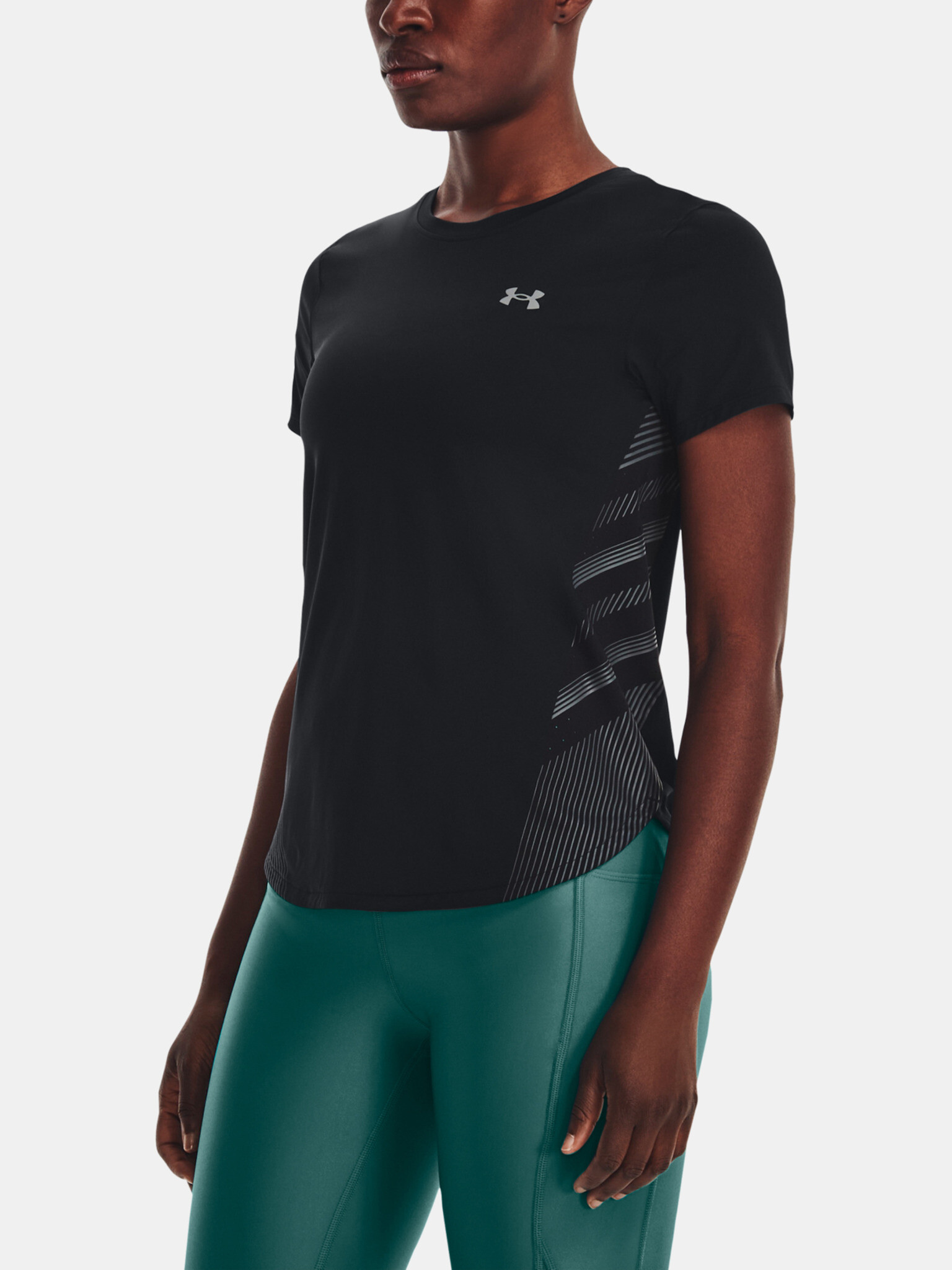 Under Armour UA Iso-Chill Laser II T-shirt Black - Pepit.gr