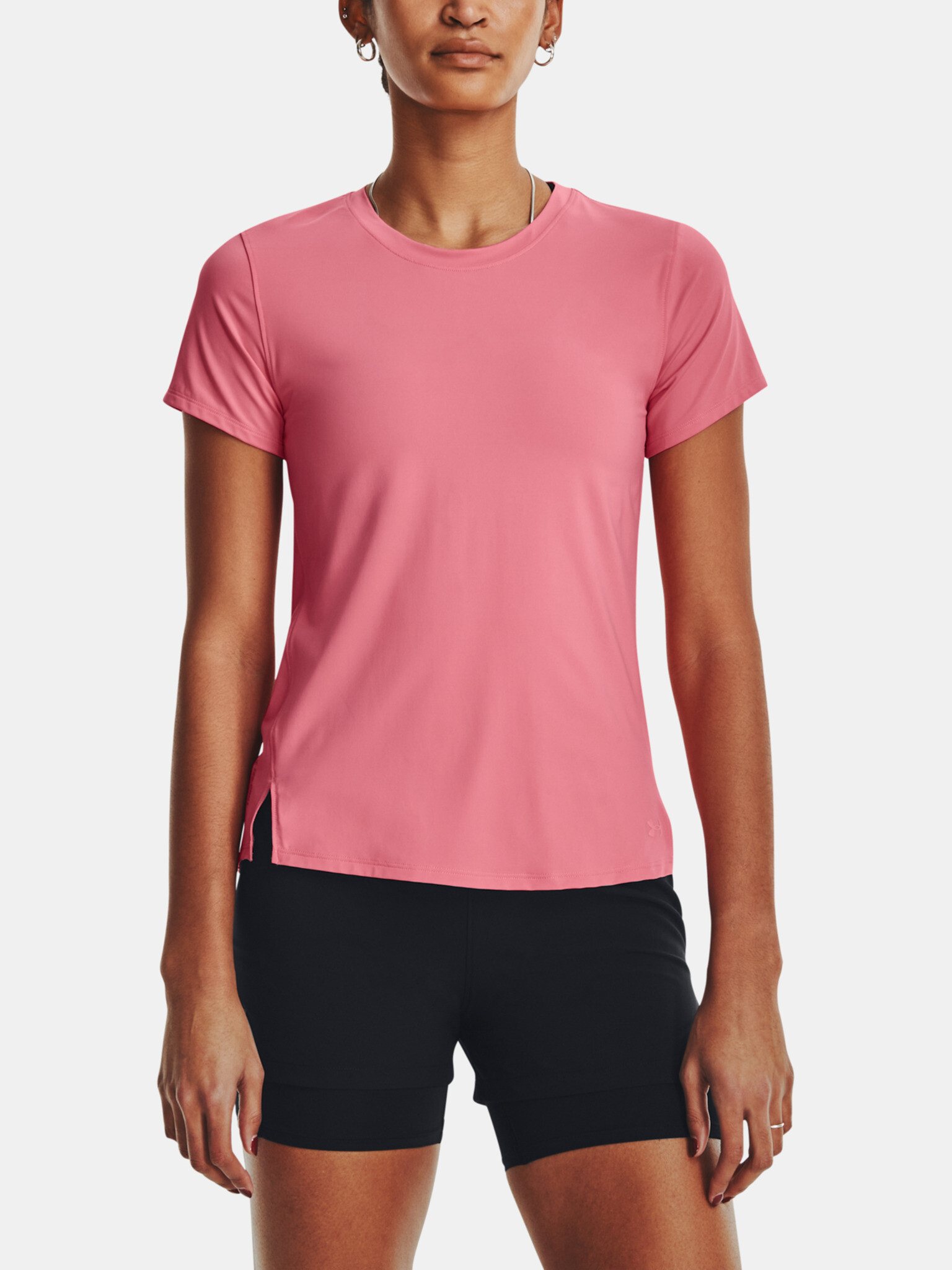 Under Armour UA Iso-Chill Laser T-shirt Pink - Pepit.gr