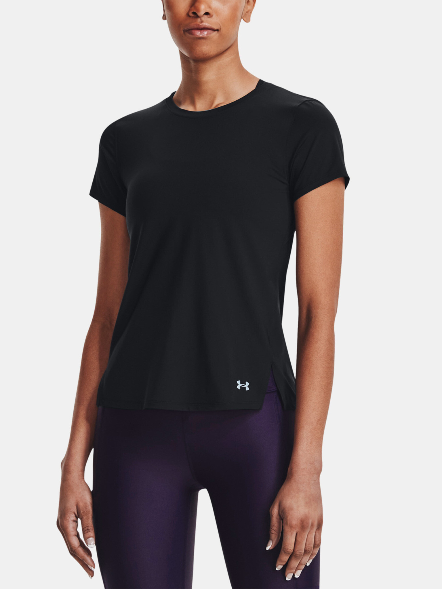 Under Armour UA Iso-Chill Run Laser T-shirt Black - Pepit.gr