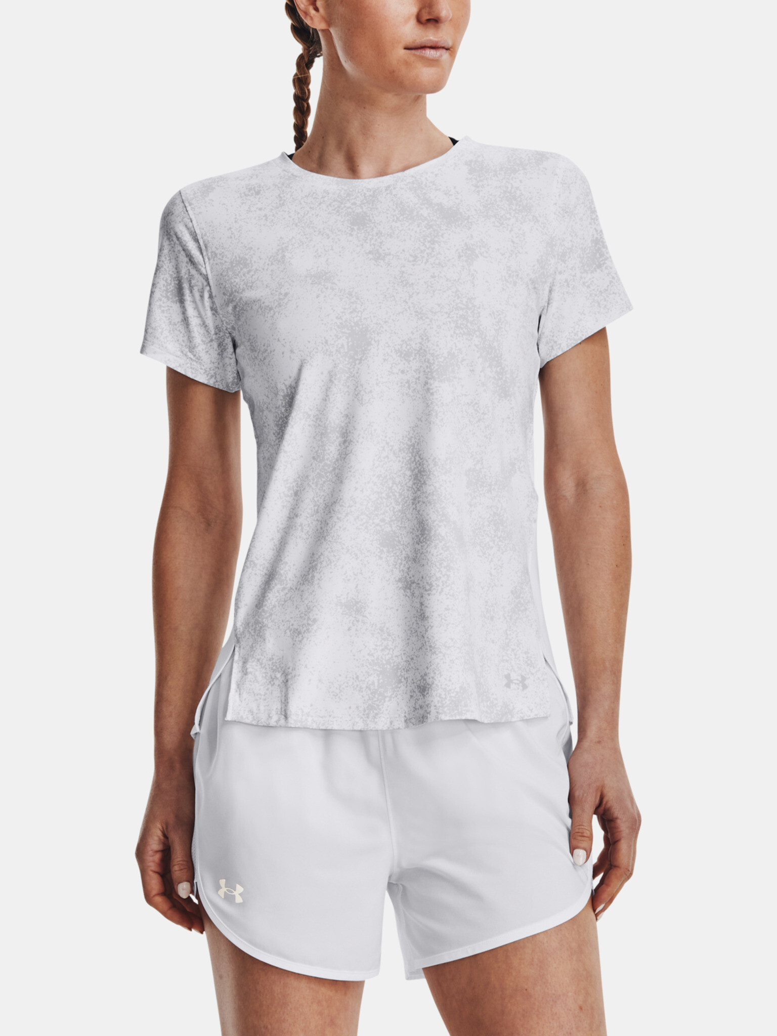 Under Armour UA Iso-Chill Run SS I T-shirt White - Pepit.gr