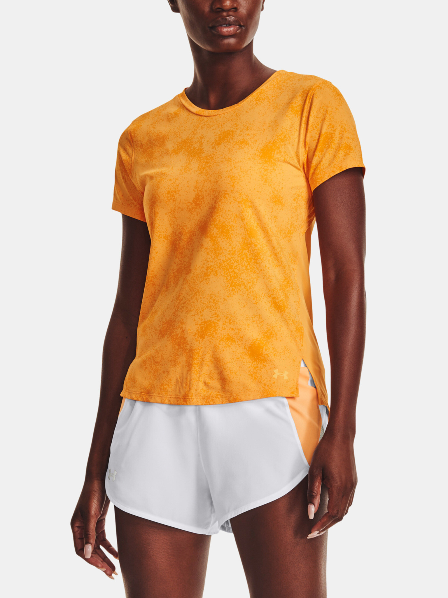 Under Armour UA Iso-Chill Run SS I T-shirt Yellow - Pepit.gr