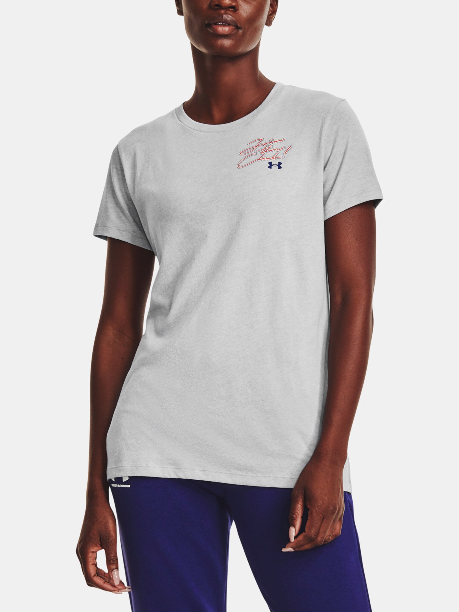 Under Armour UA Join The Club T-shirt Grey - Pepit.gr