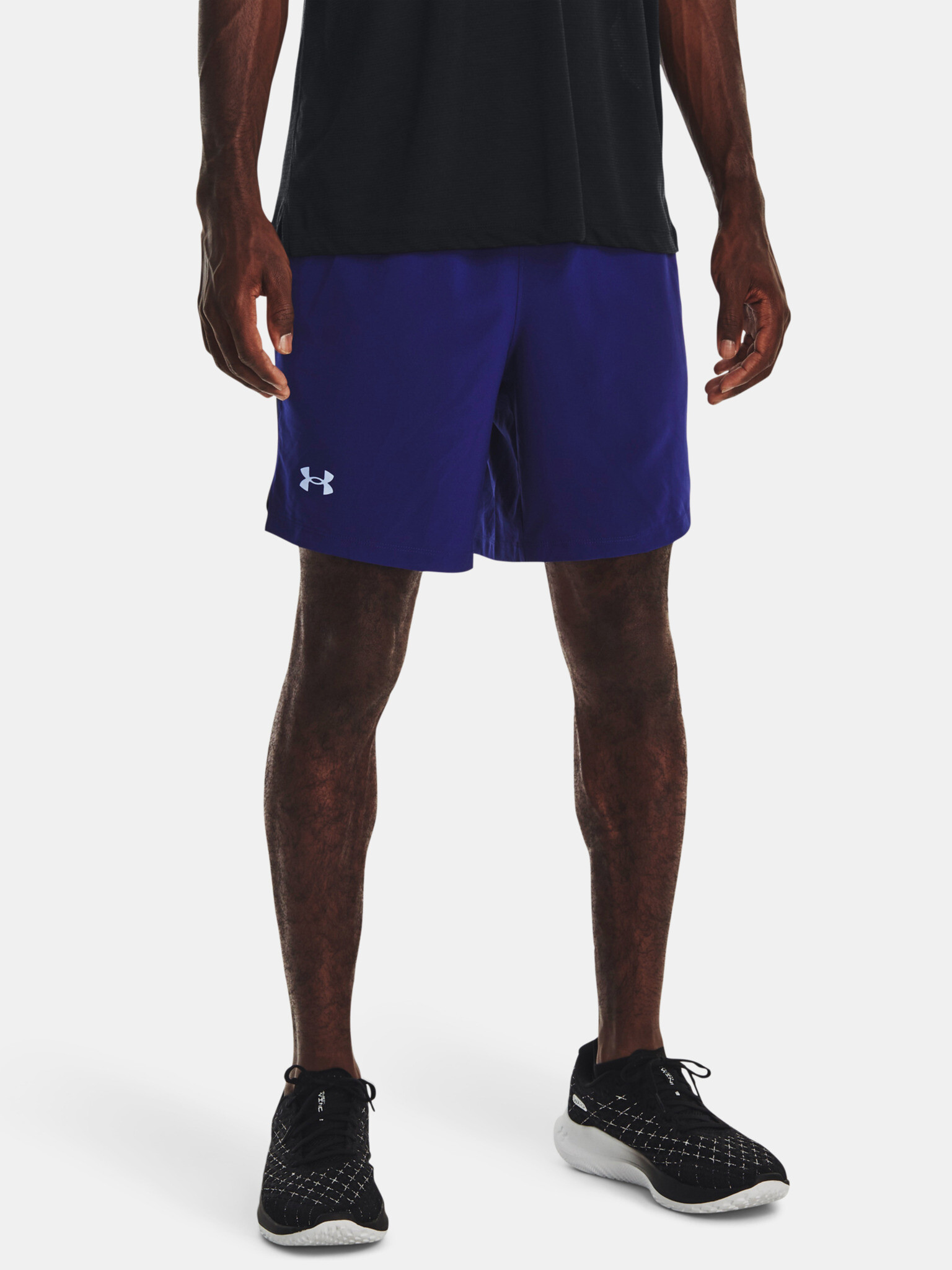 Under Armour UA Launch 7'' 2-IN-1 Short pants Blue - Pepit.gr