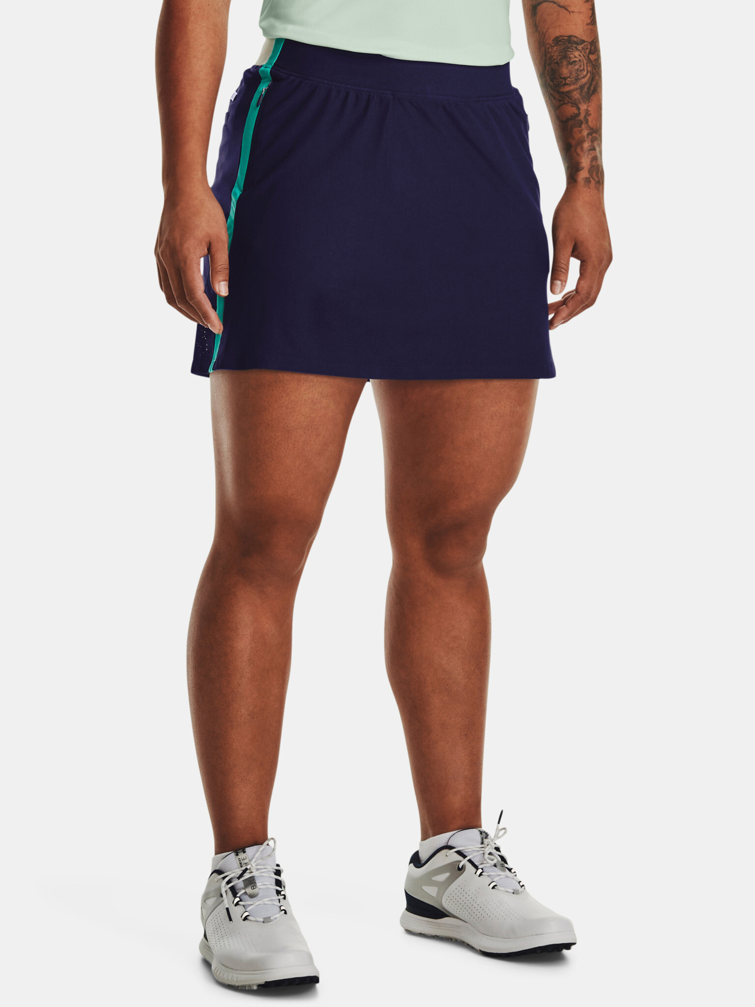 Under Armour UA Links Knit Skort Skirt Blue - Pepit.gr