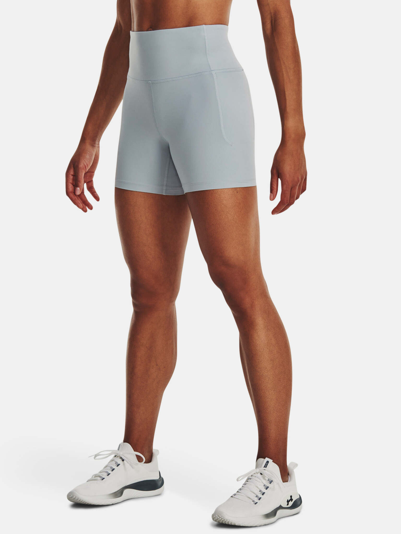 Under Armour UA Meridian Middy Shorts Blue - Pepit.gr