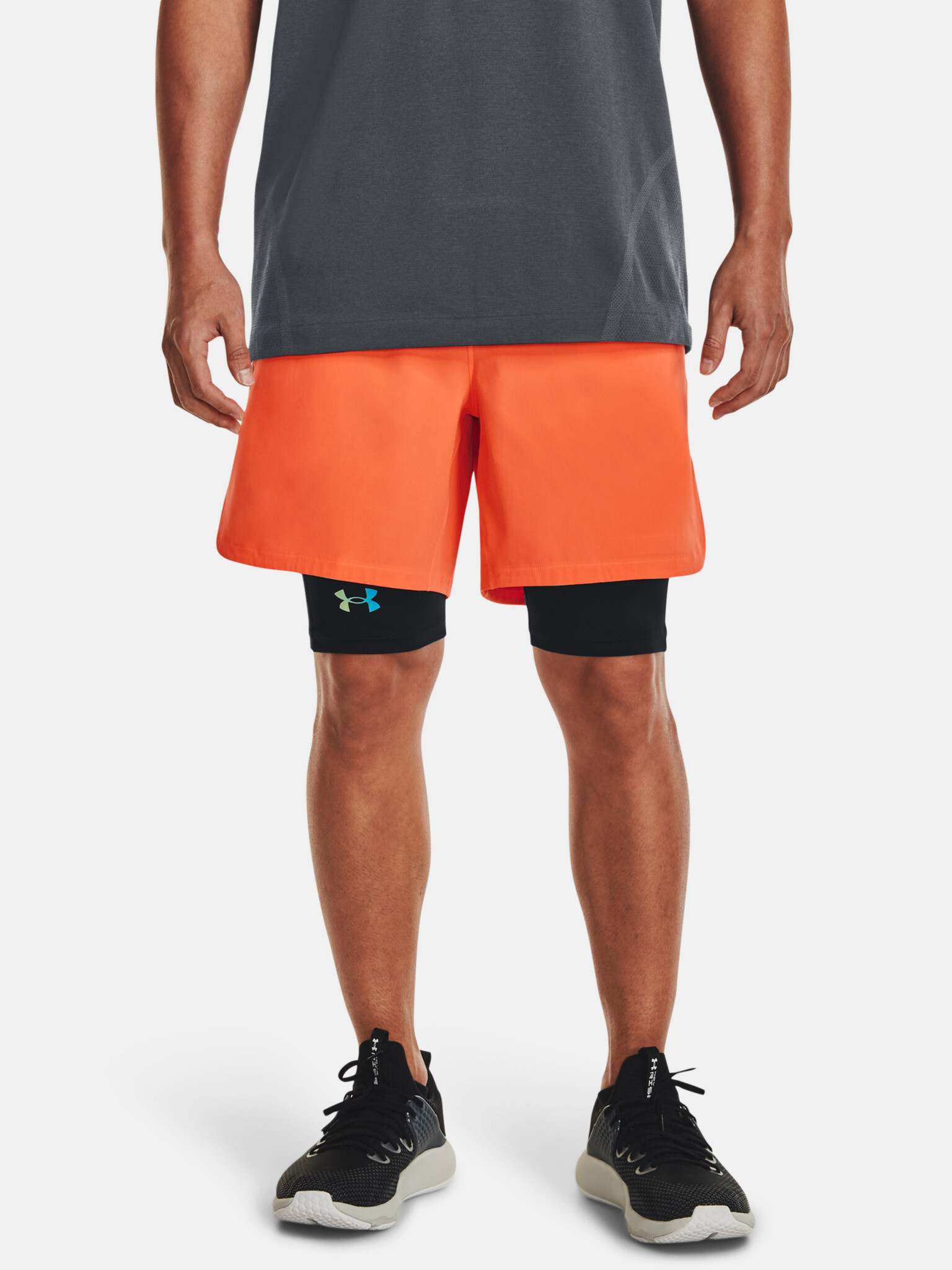 Under Armour UA Peak Woven Short pants Orange - Pepit.gr