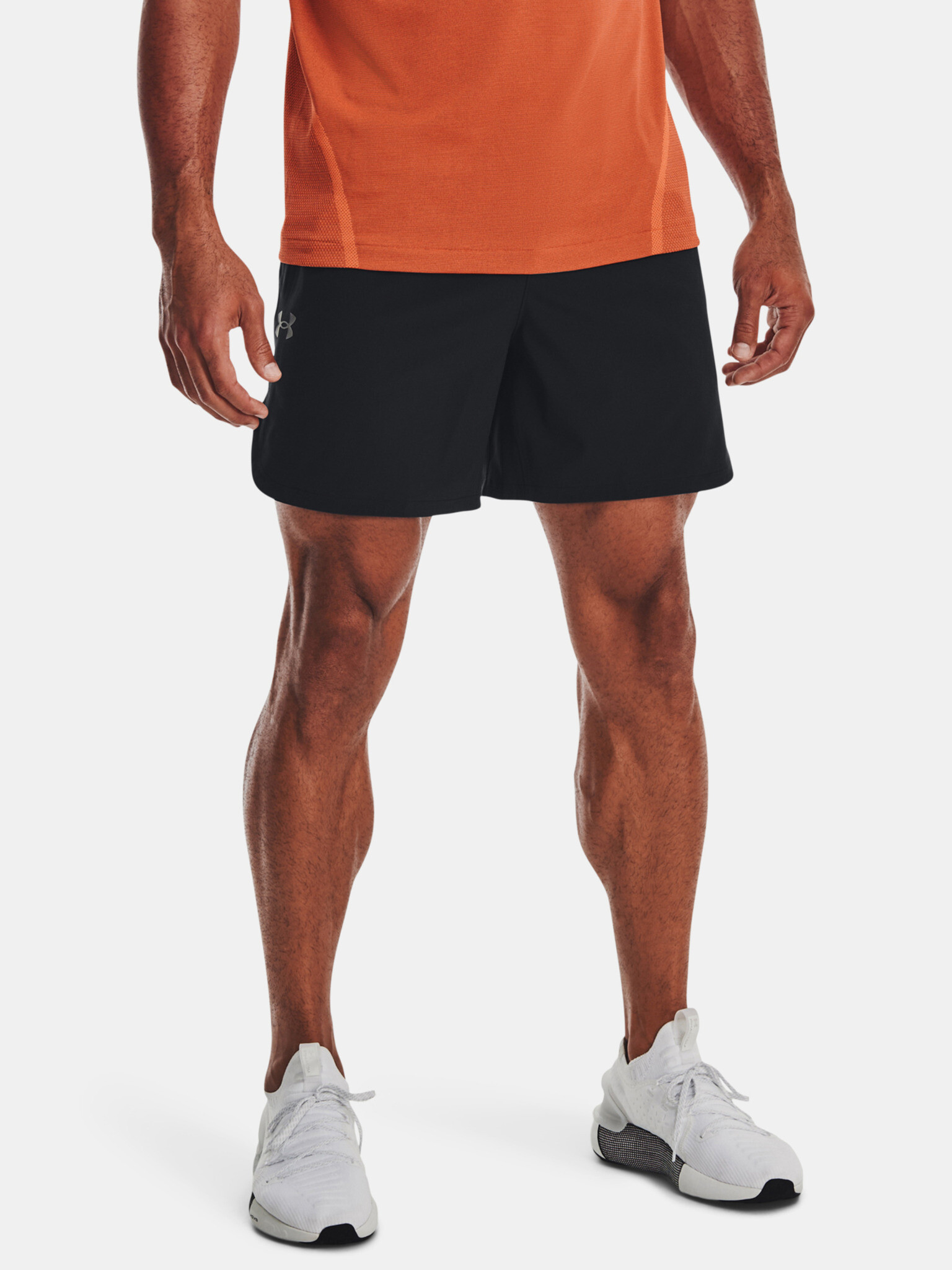 Under Armour UA Peak Woven Shorts-BLK Short pants Black - Pepit.gr