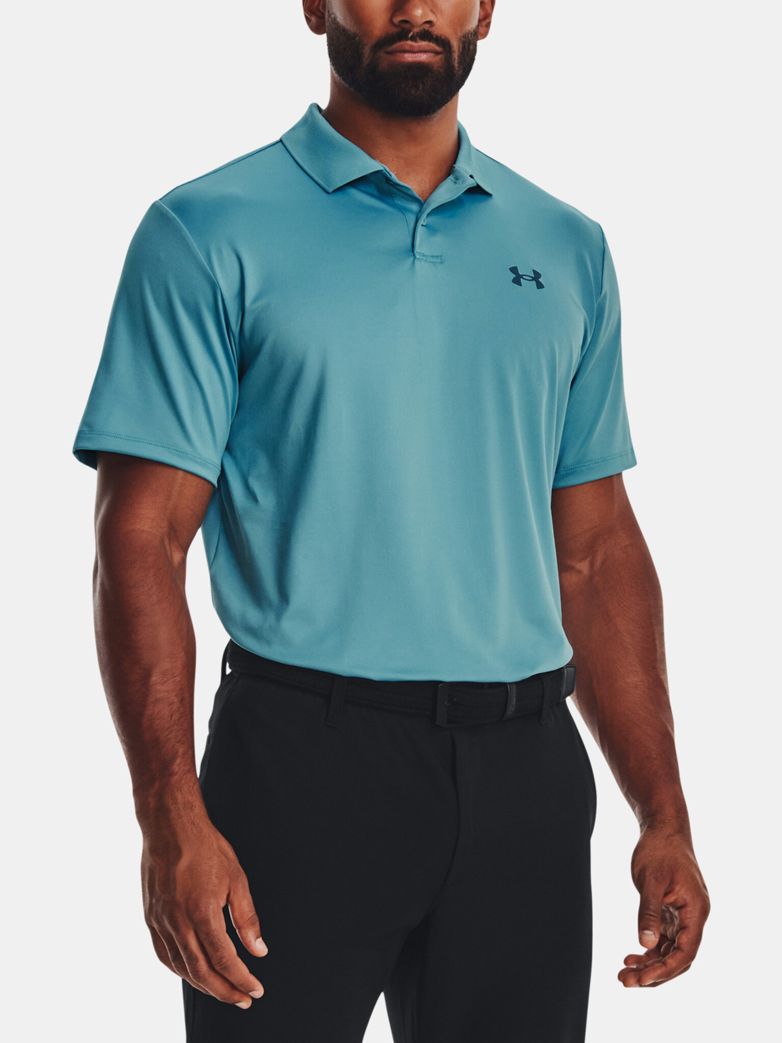 Under Armour UA Performance 3.0 Polo T-shirt Blue - Pepit.gr