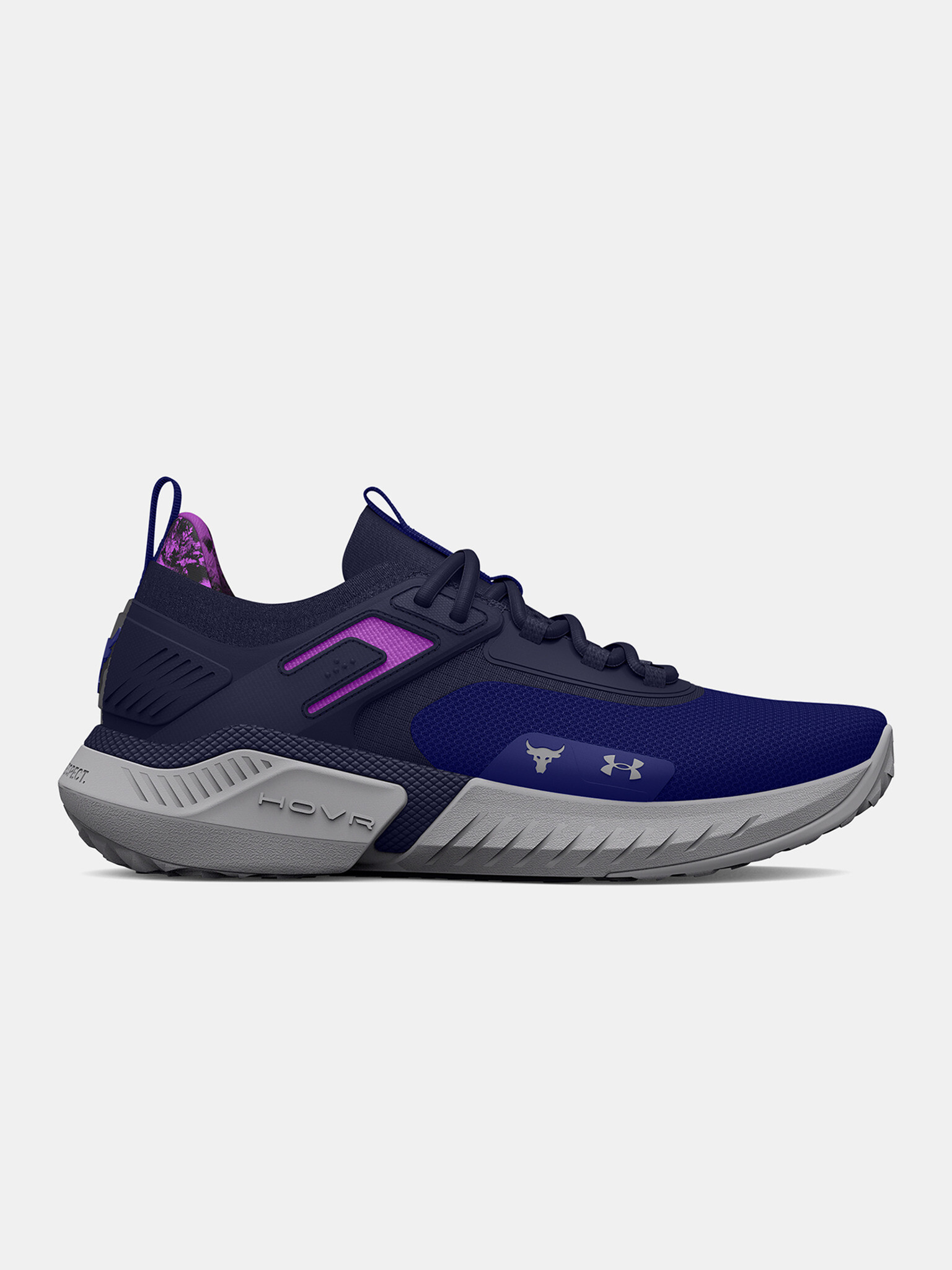 Under Armour UA Project Rock 5 Disrupt Sneakers Grey - Pepit.gr