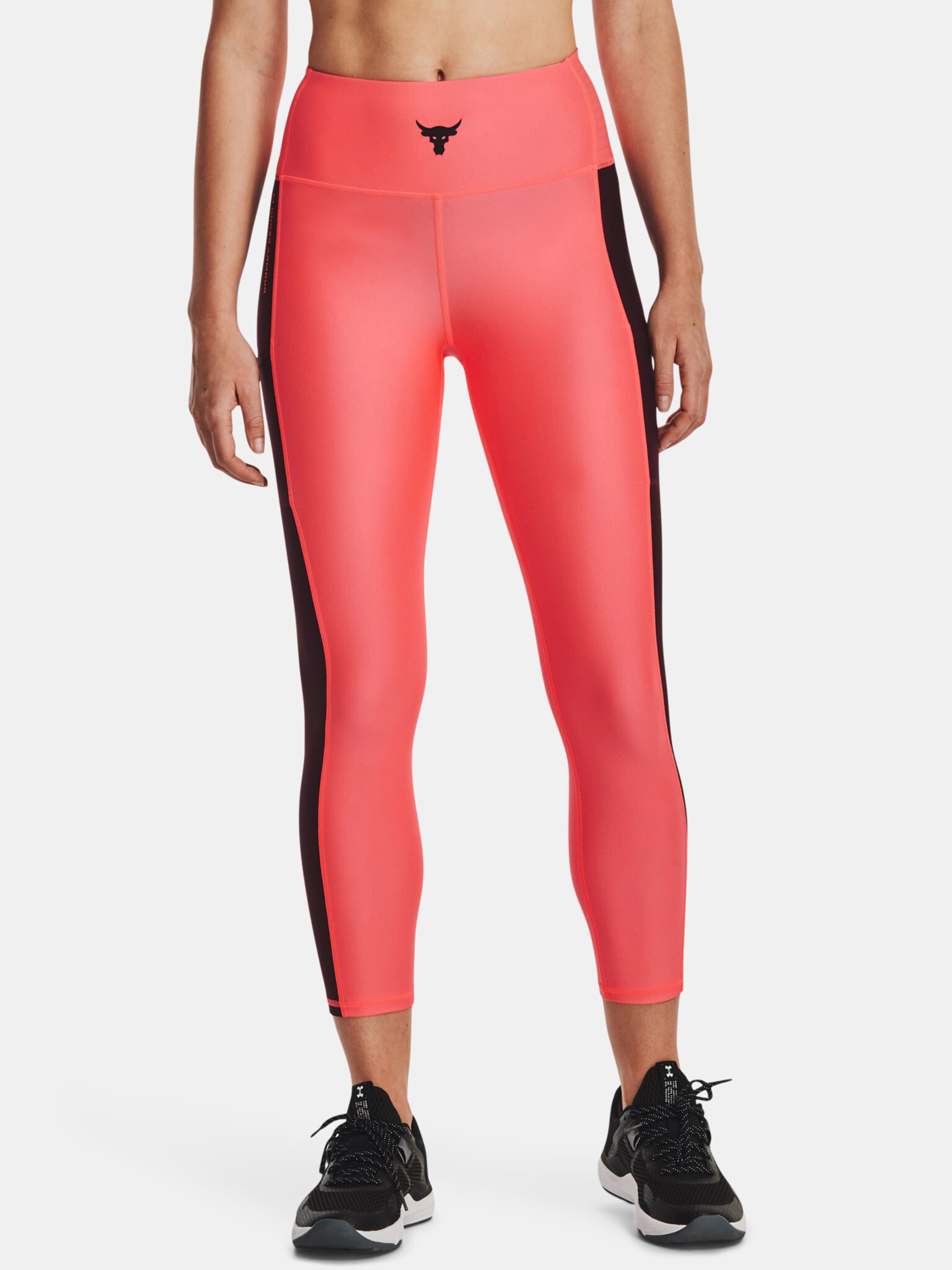 Under Armour UA Project Rock HG Ankle Leggings Red - Pepit.gr