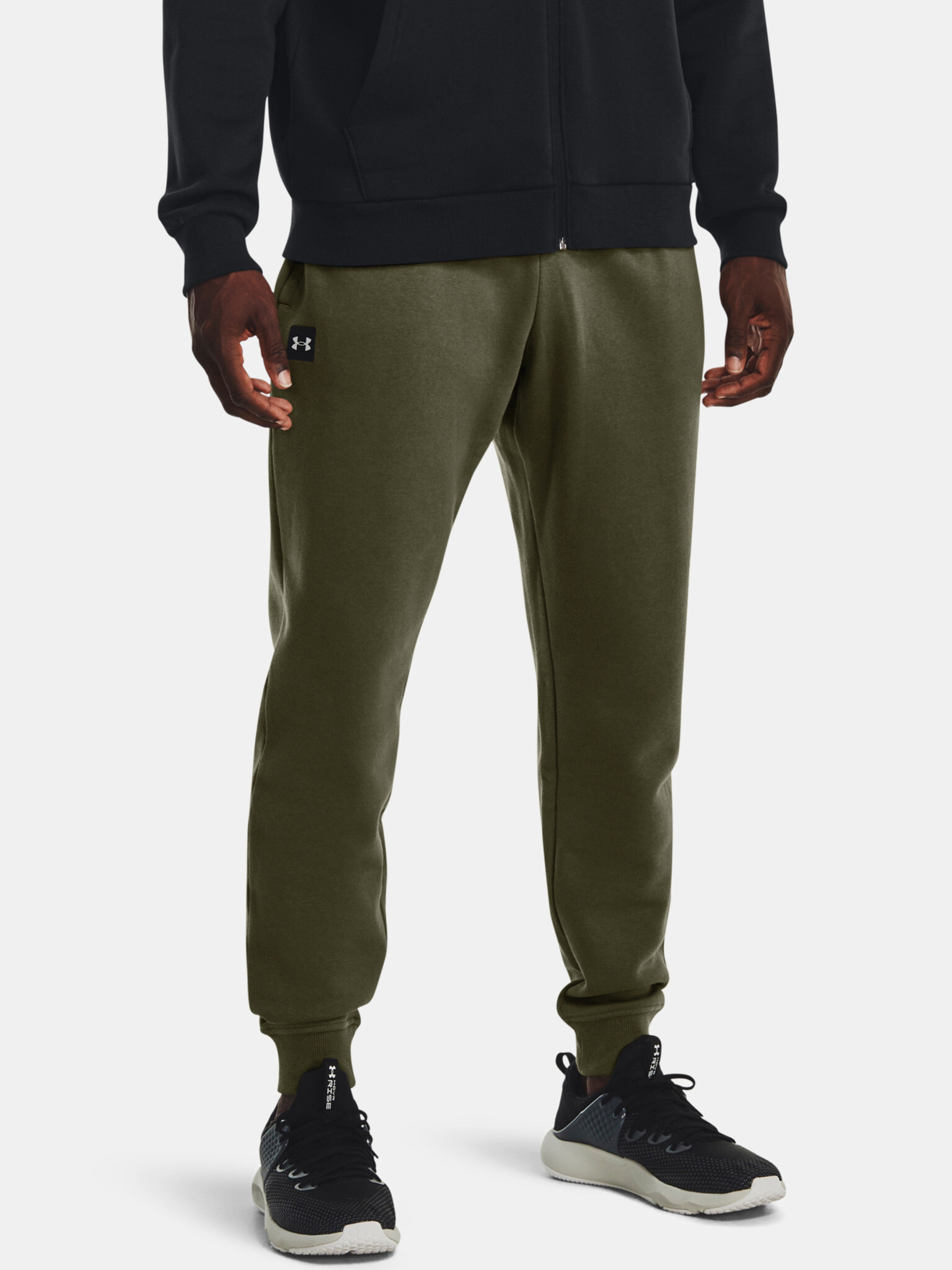 Under Armour UA Rival Fleece Joggers-GRN Sweatpants Green - Pepit.gr