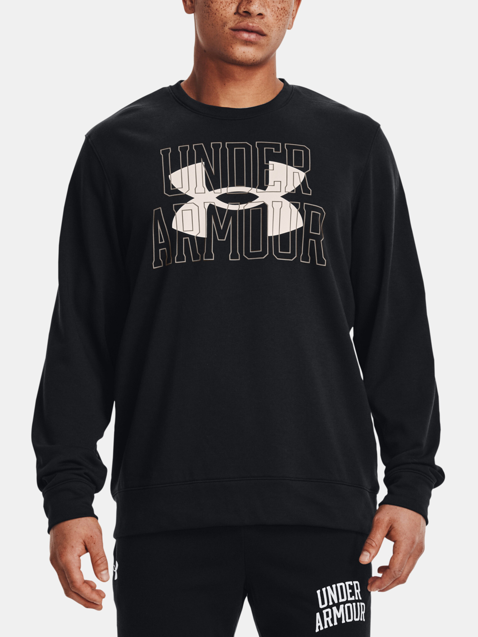 Under Armour UA Rival Sweatshirt Black - Pepit.gr