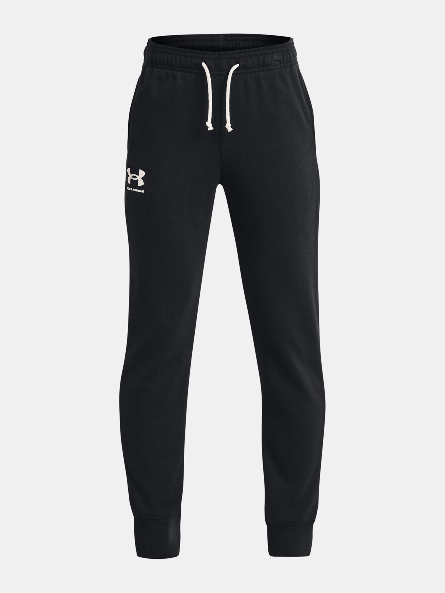 Under Armour UA Rival Terry Kids Joggings Black - Pepit.gr