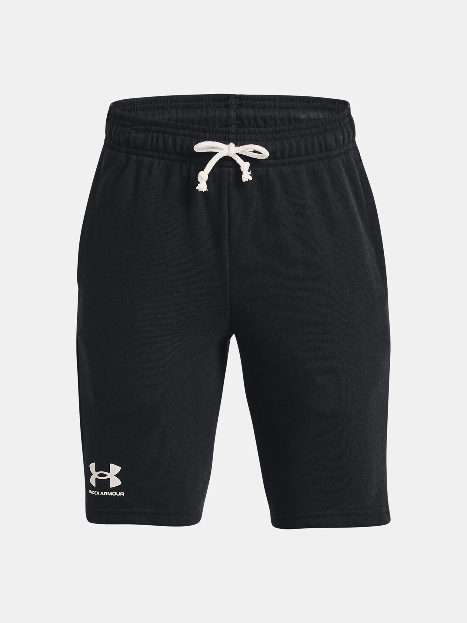 Under Armour UA Rival Terry Kids Shorts Black - Pepit.gr