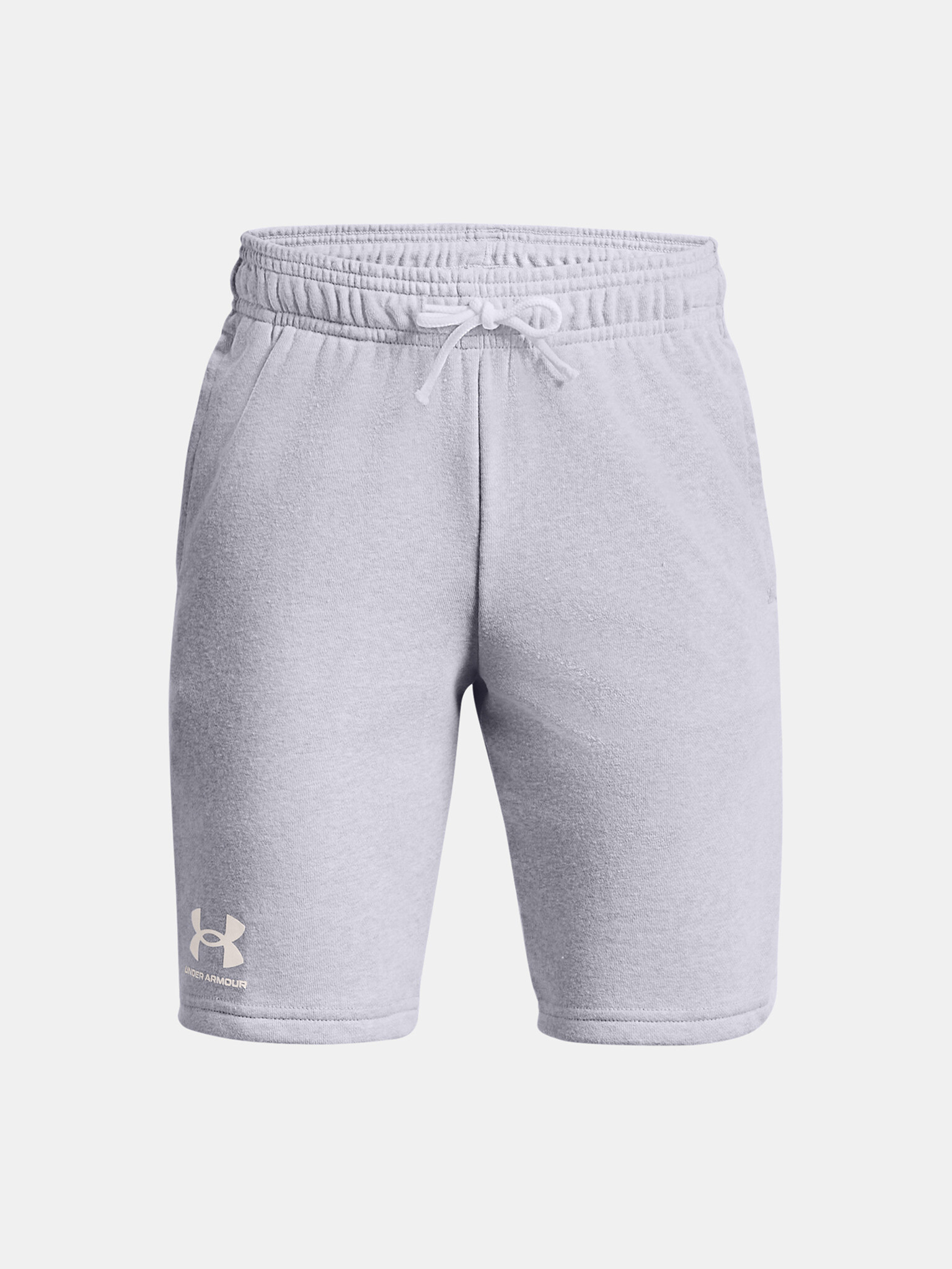 Under Armour UA Rival Terry Kids Shorts Grey - Pepit.gr