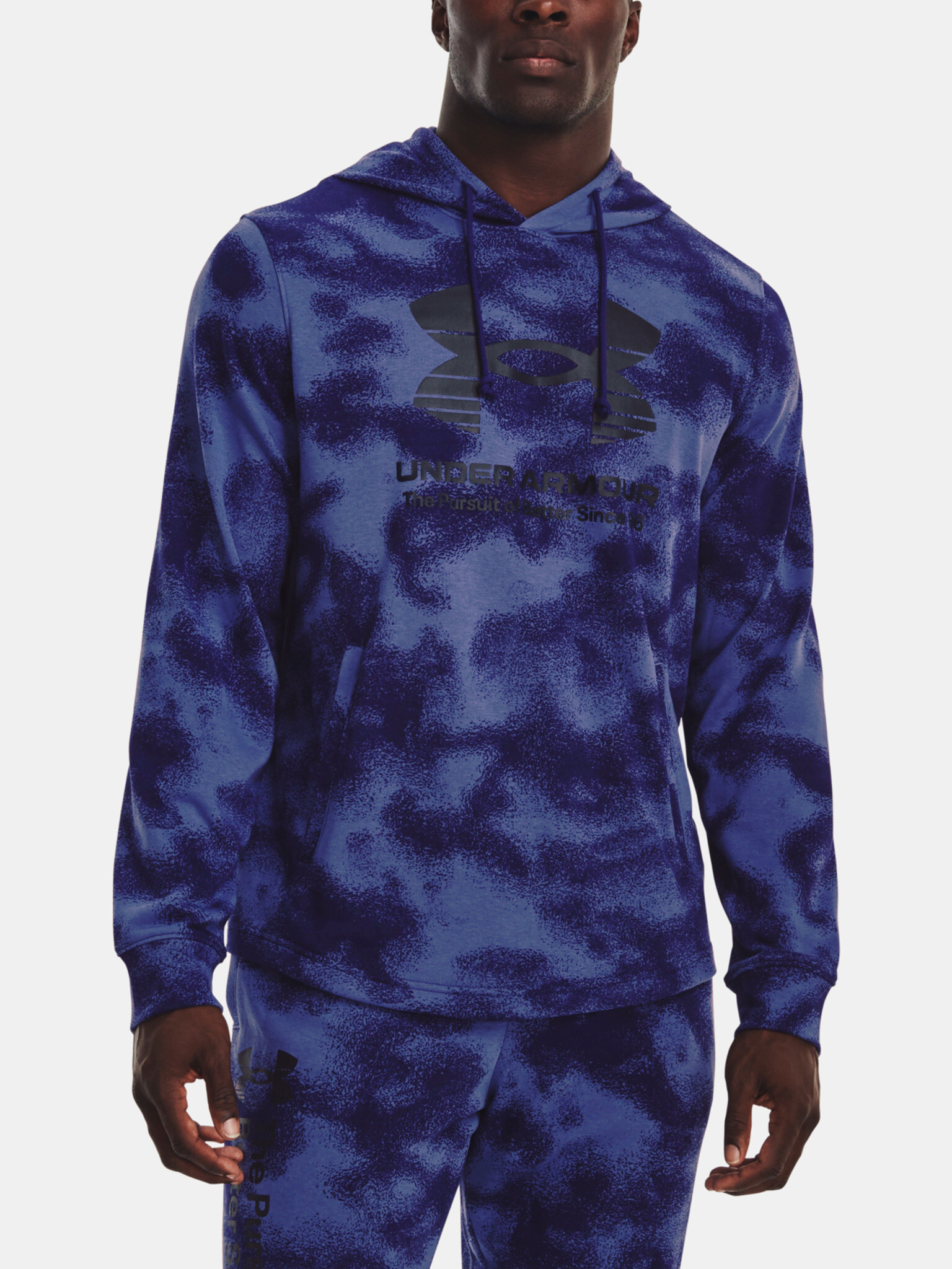 Under Armour UA Rival Terry Novelty HD Sweatshirt Blue - Pepit.gr