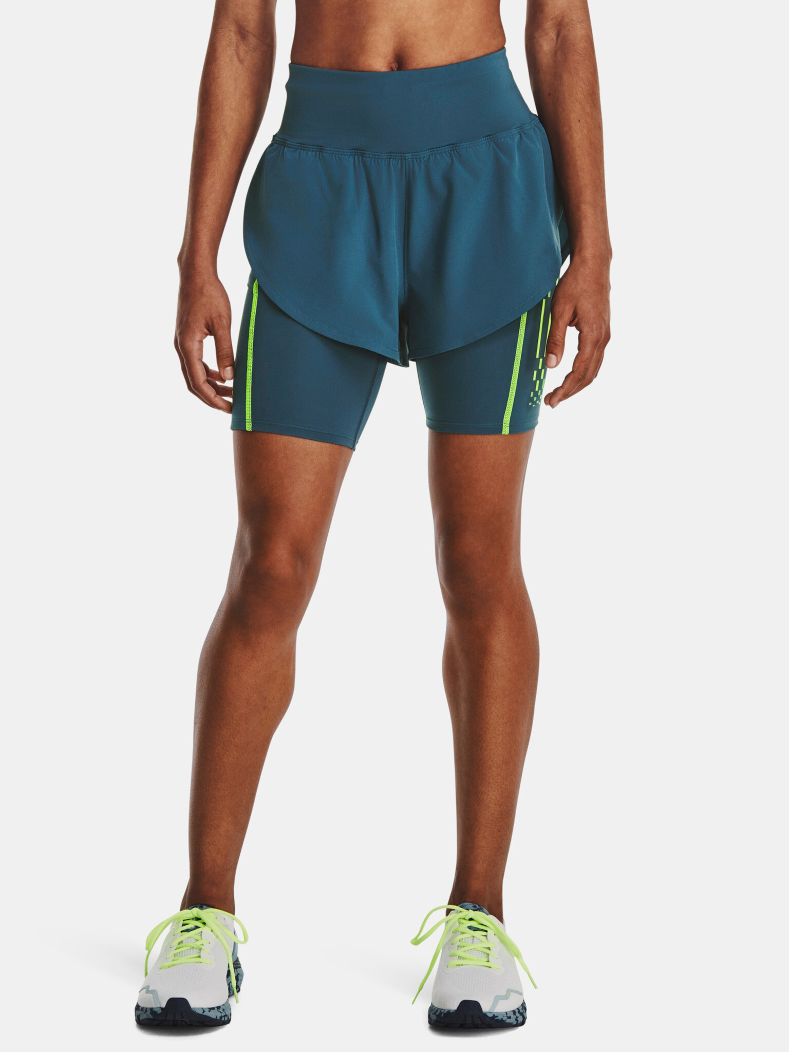 Under Armour UA Run Anywhere Shorts Blue - Pepit.gr