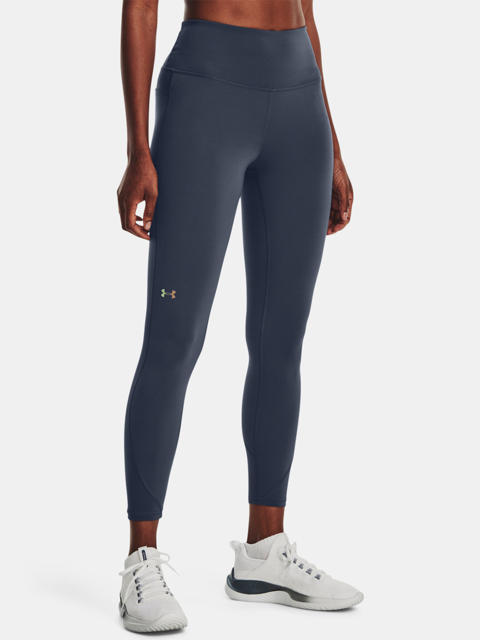 Under Armour UA Rush Ankle Leggings Grey - Pepit.gr