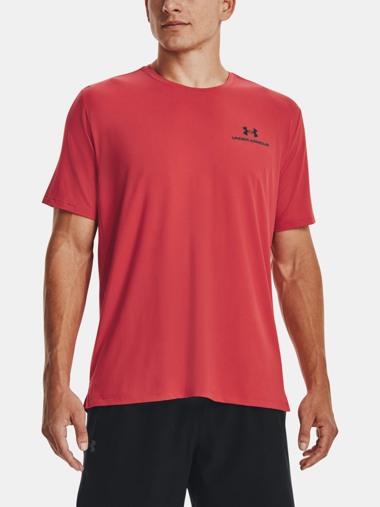 Under Armour UA Rush Energy SS T-shirt Red - Pepit.gr