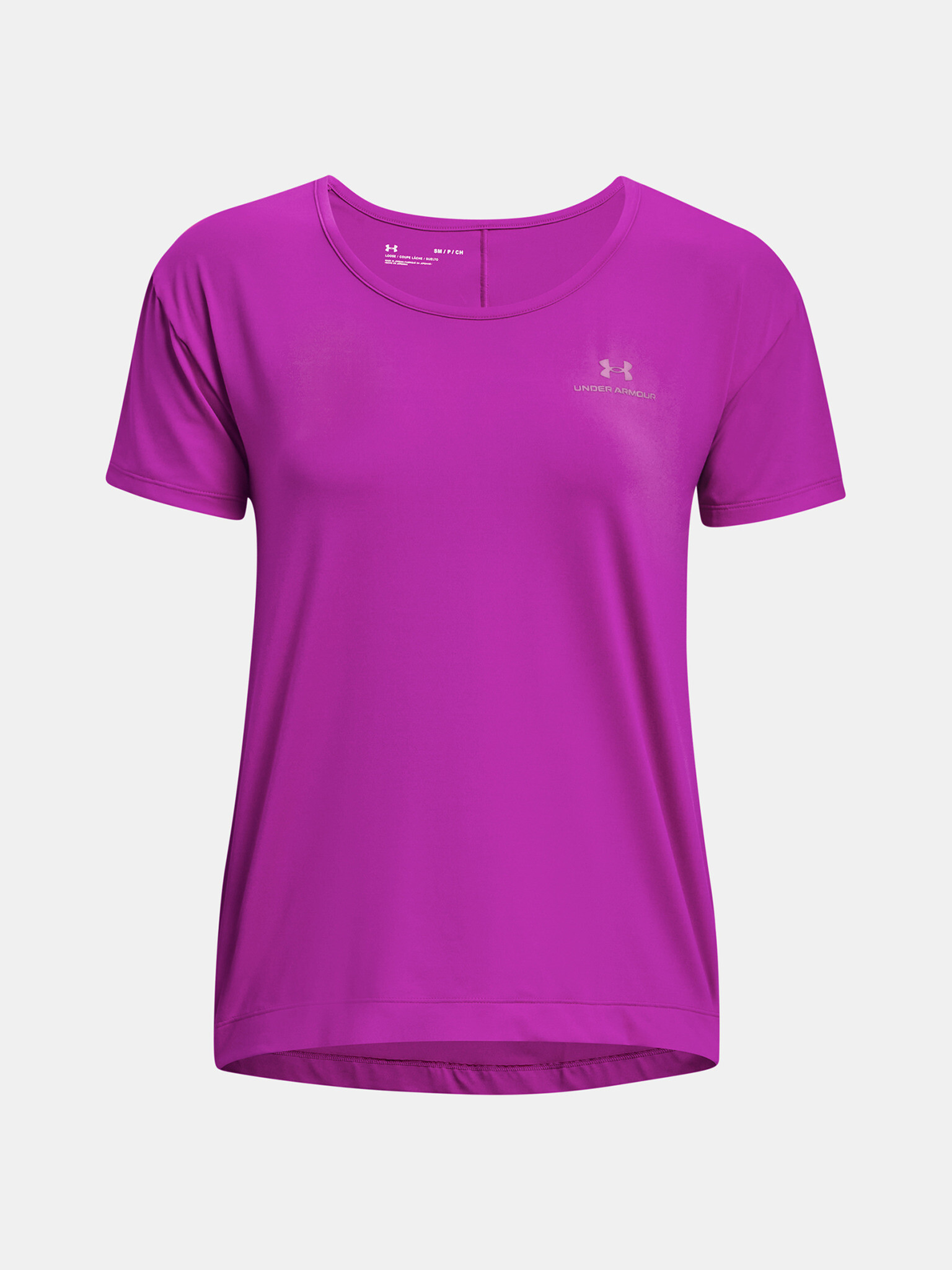 Under Armour UA Rush Energy SS T-shirt Violet - Pepit.gr