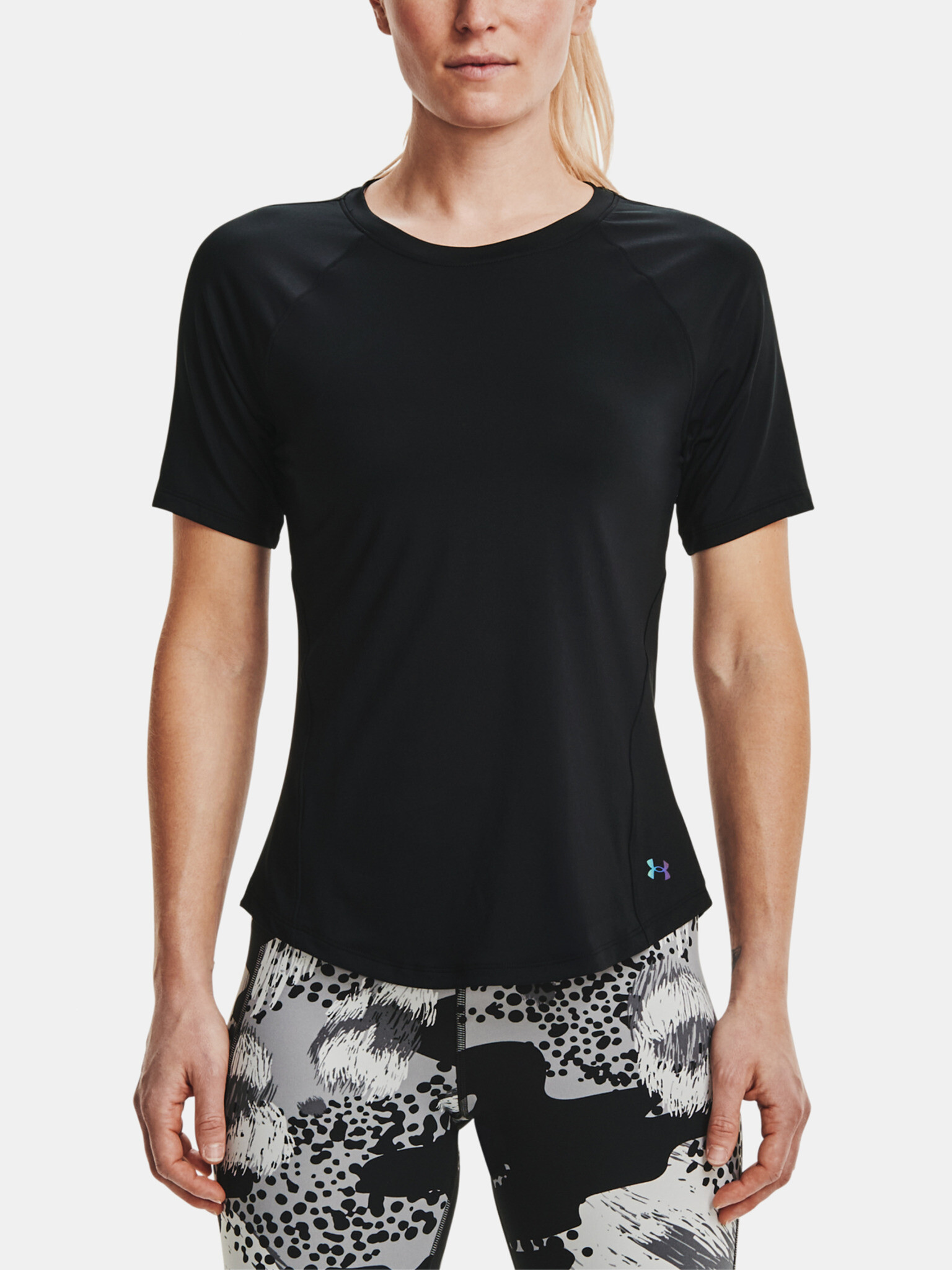 Under Armour UA Rush SS T-shirt Black - Pepit.gr