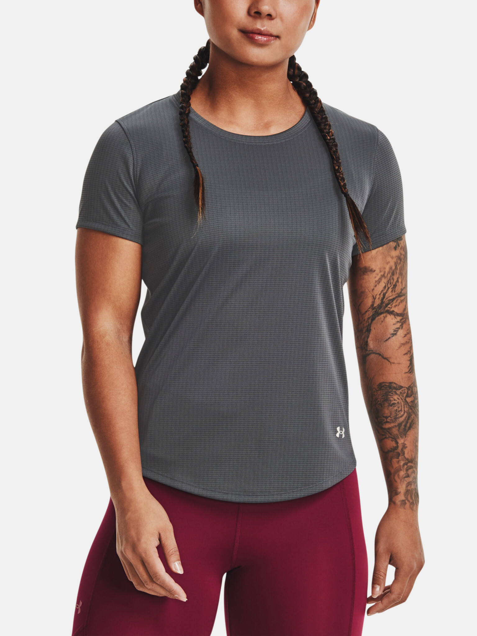 Under Armour UA Speed Stride 2.0 T-shirt Grey - Pepit.gr