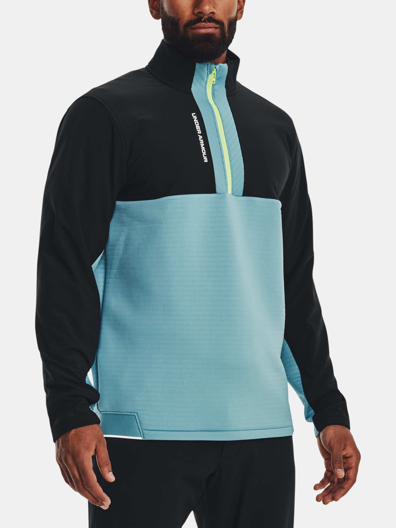 Under Armour UA Storm Daytona HZ Sweatshirt Black - Pepit.gr