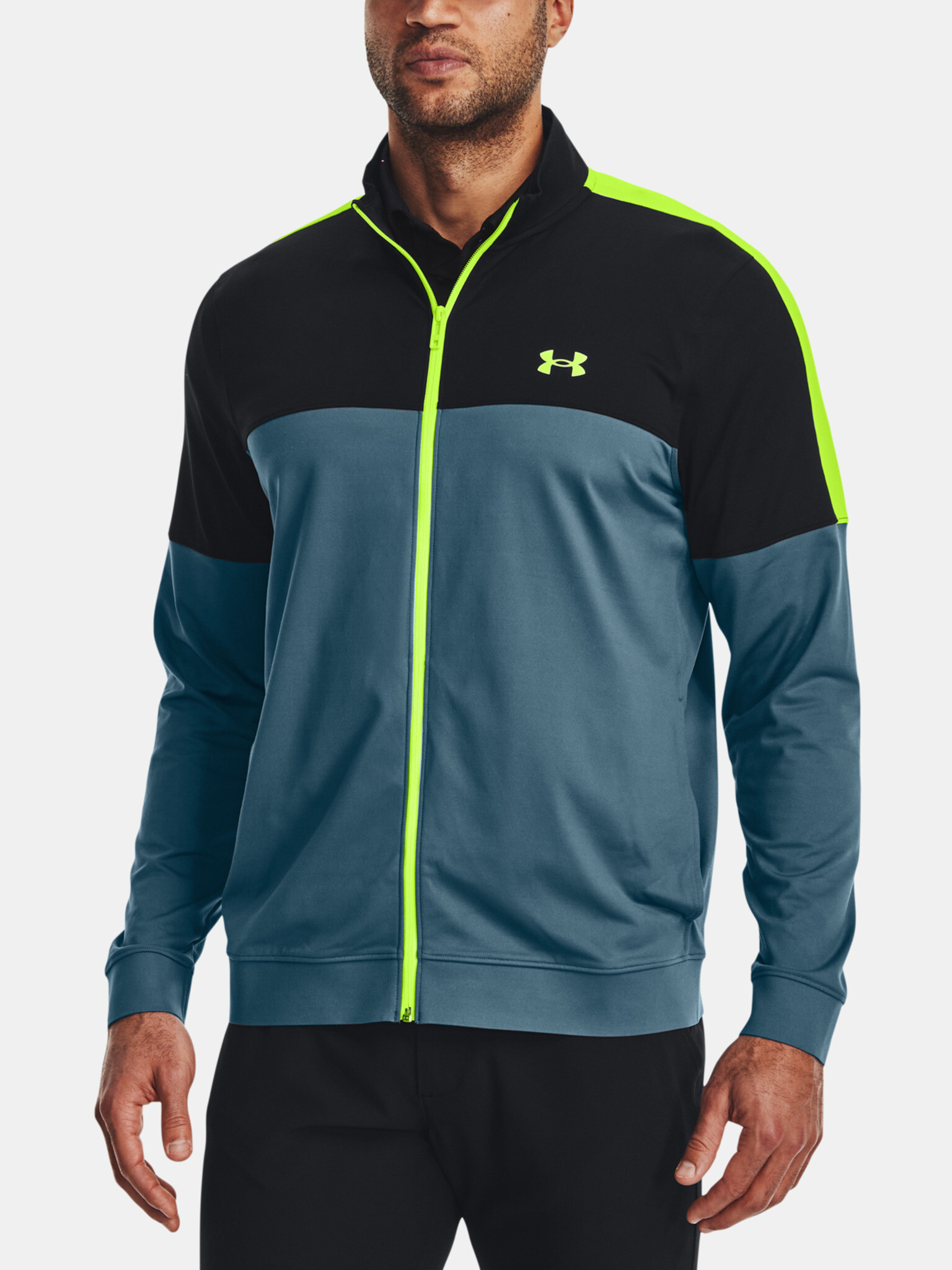 Under Armour UA Storm Midlayer FZ Sweatshirt Blue - Pepit.gr