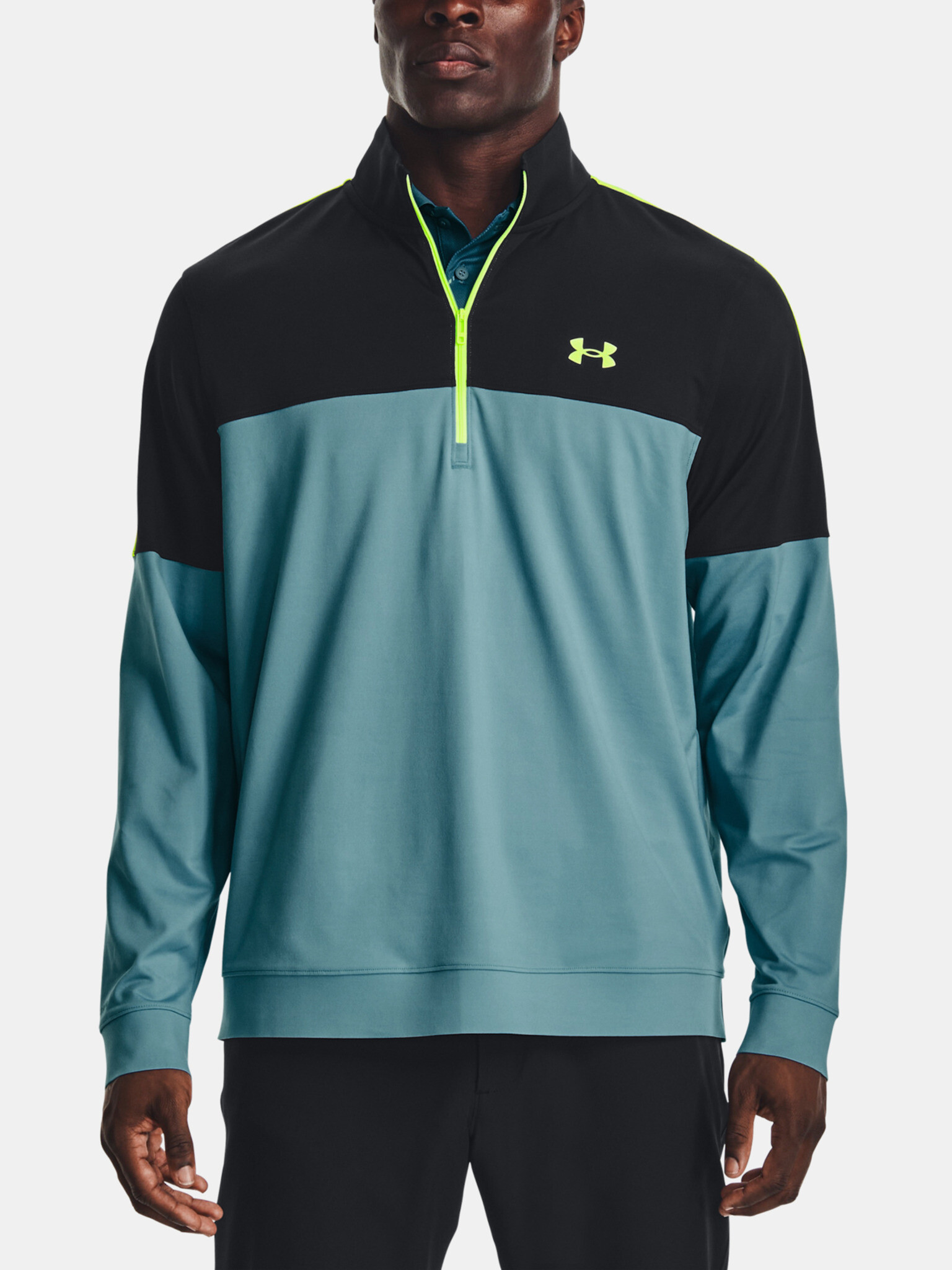 Under Armour UA Storm Midlayer HZ Sweatshirt Blue - Pepit.gr