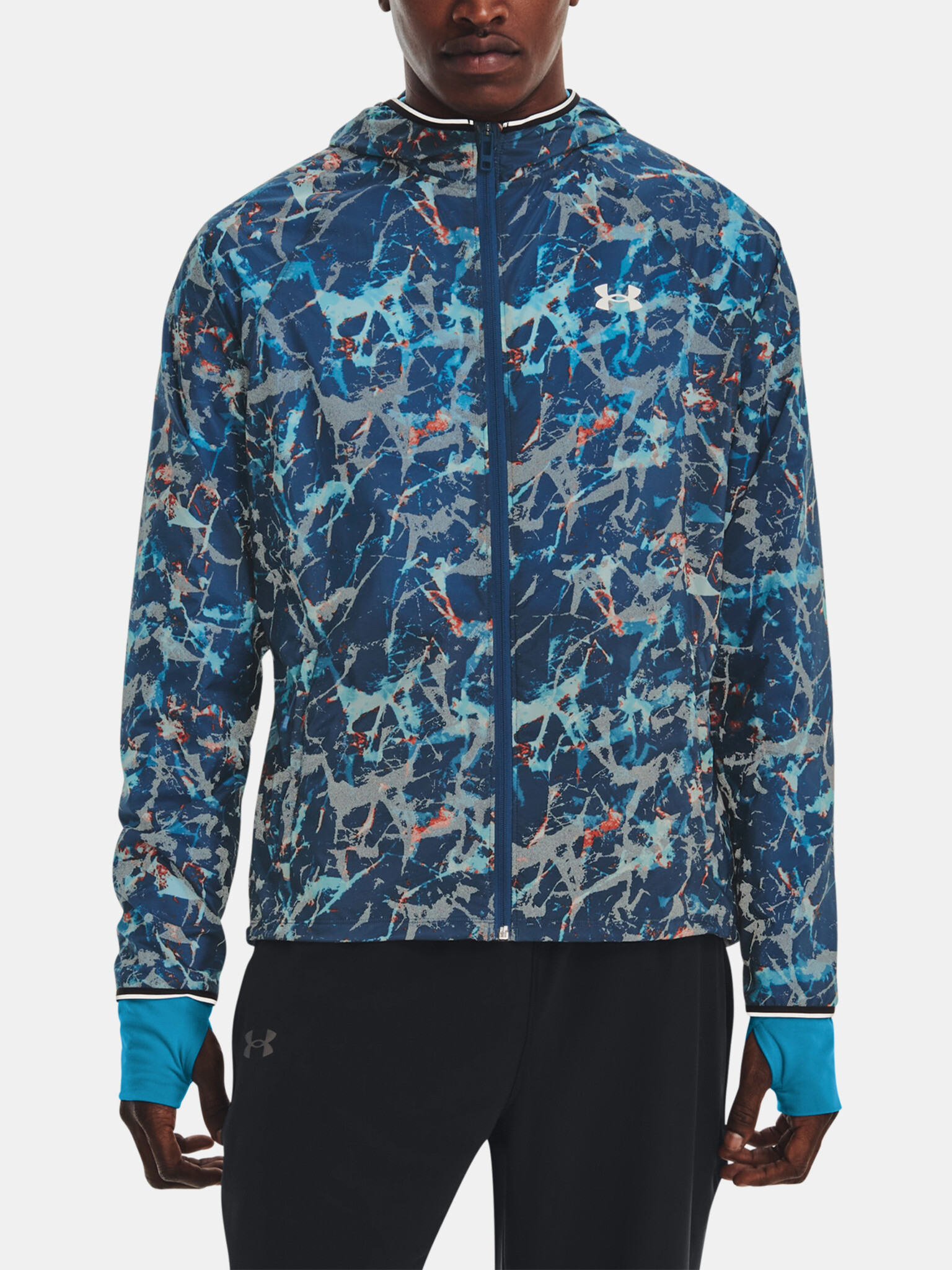 Under Armour UA Storm OutRun Cold Jacket Blue - Pepit.gr