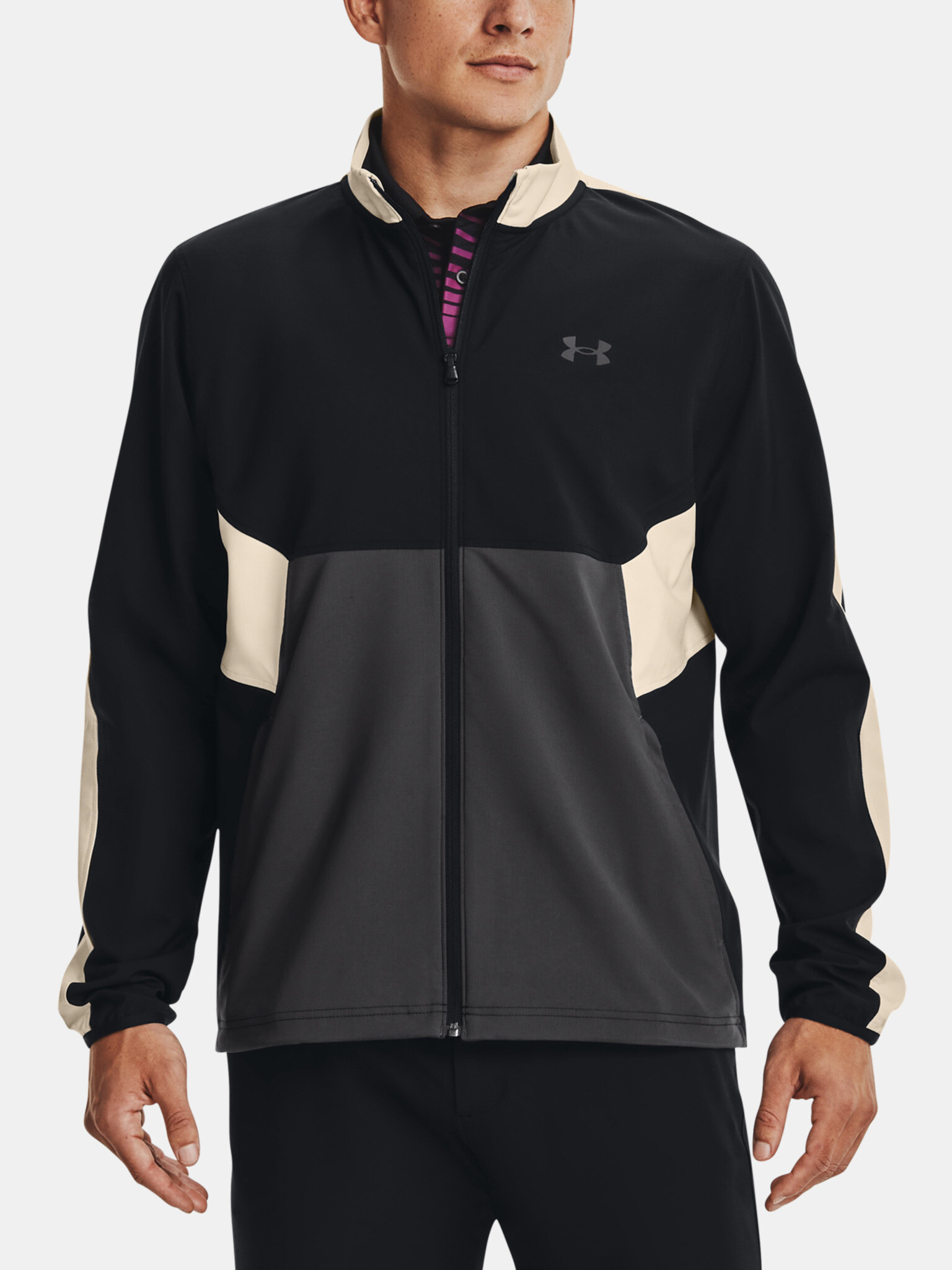 Under Armour UA Storm Windstrike FZ Jacket Black - Pepit.gr