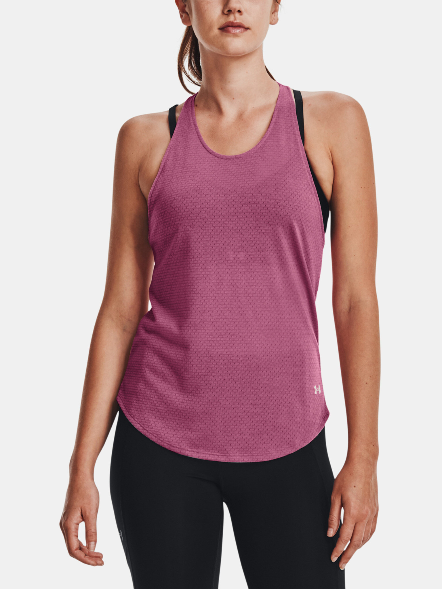 Under Armour UA Streaker Top Pink - Pepit.gr