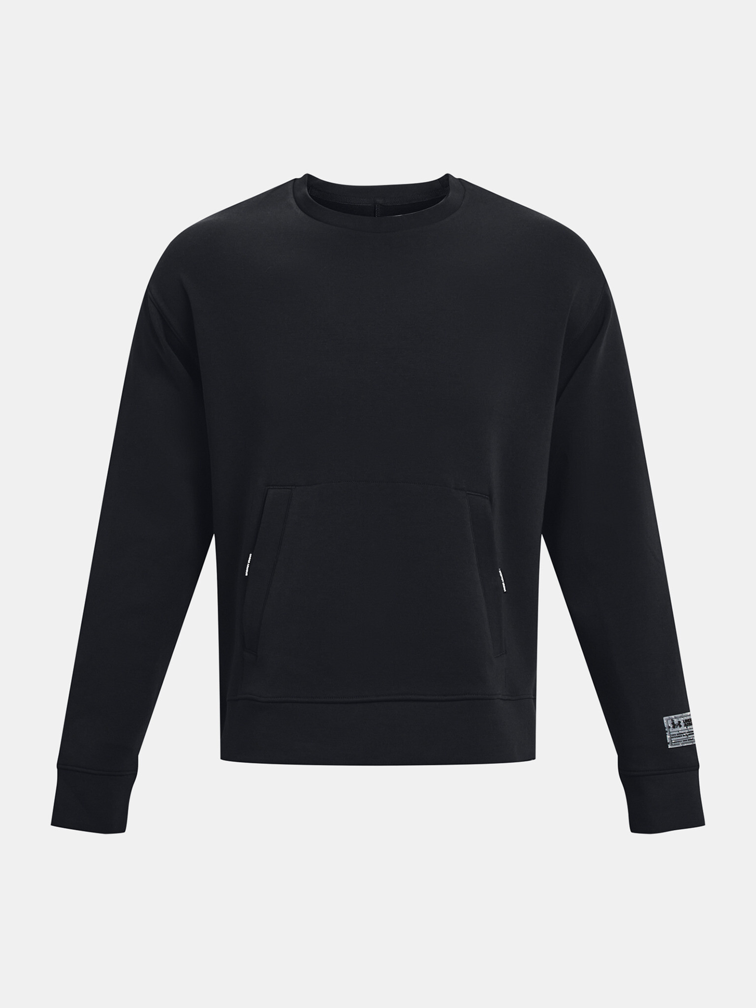 Under Armour UA Summit Knit Crew Sweatshirt Black - Pepit.gr