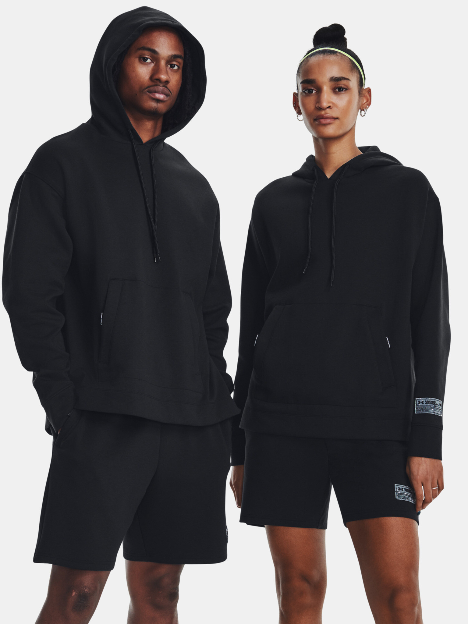 Under Armour UA Summit Knit Hoodie-BLK Sweatshirt Black - Pepit.gr