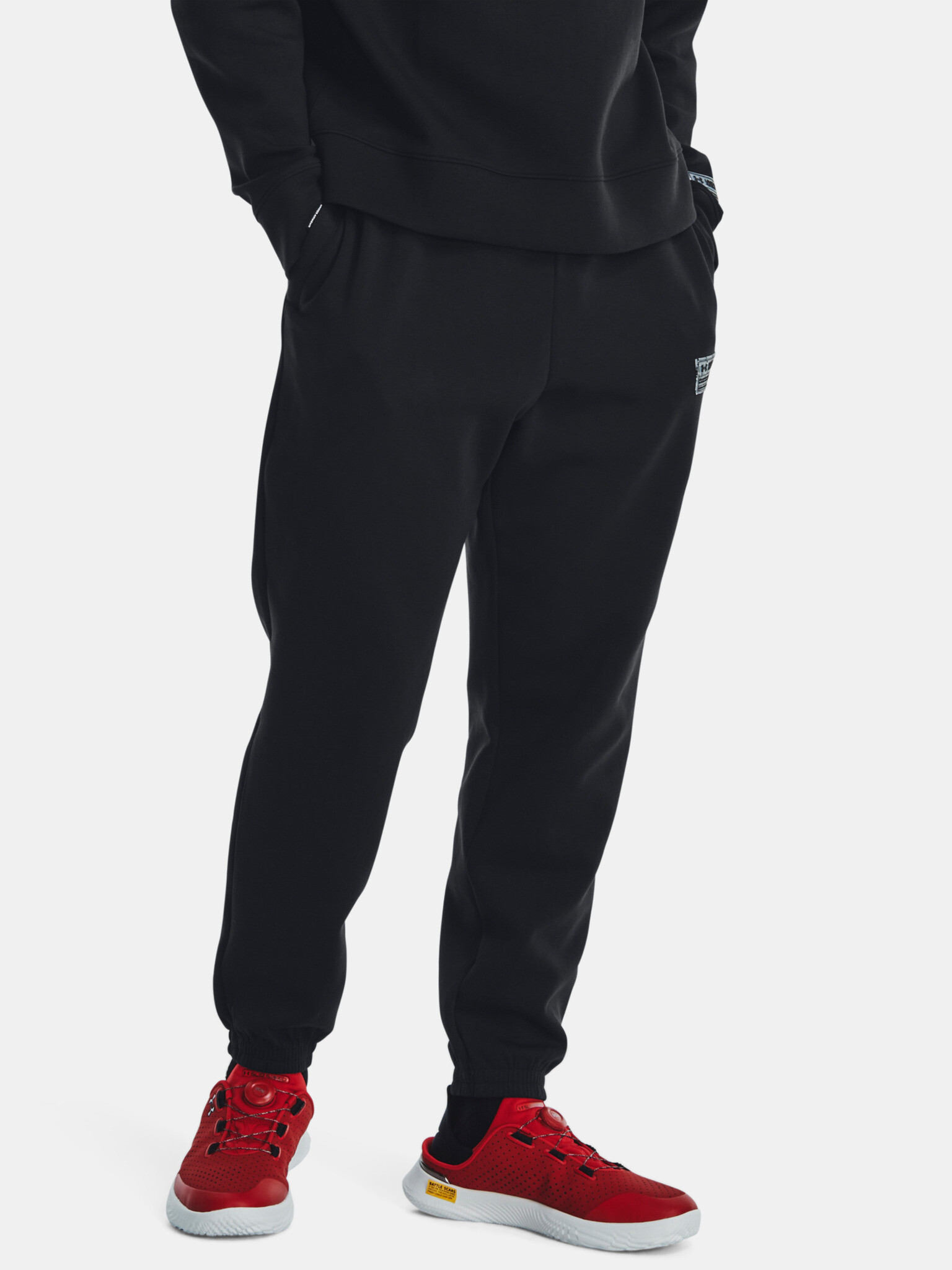 Under Armour UA Summit Knit Sweatpants Black - Pepit.gr