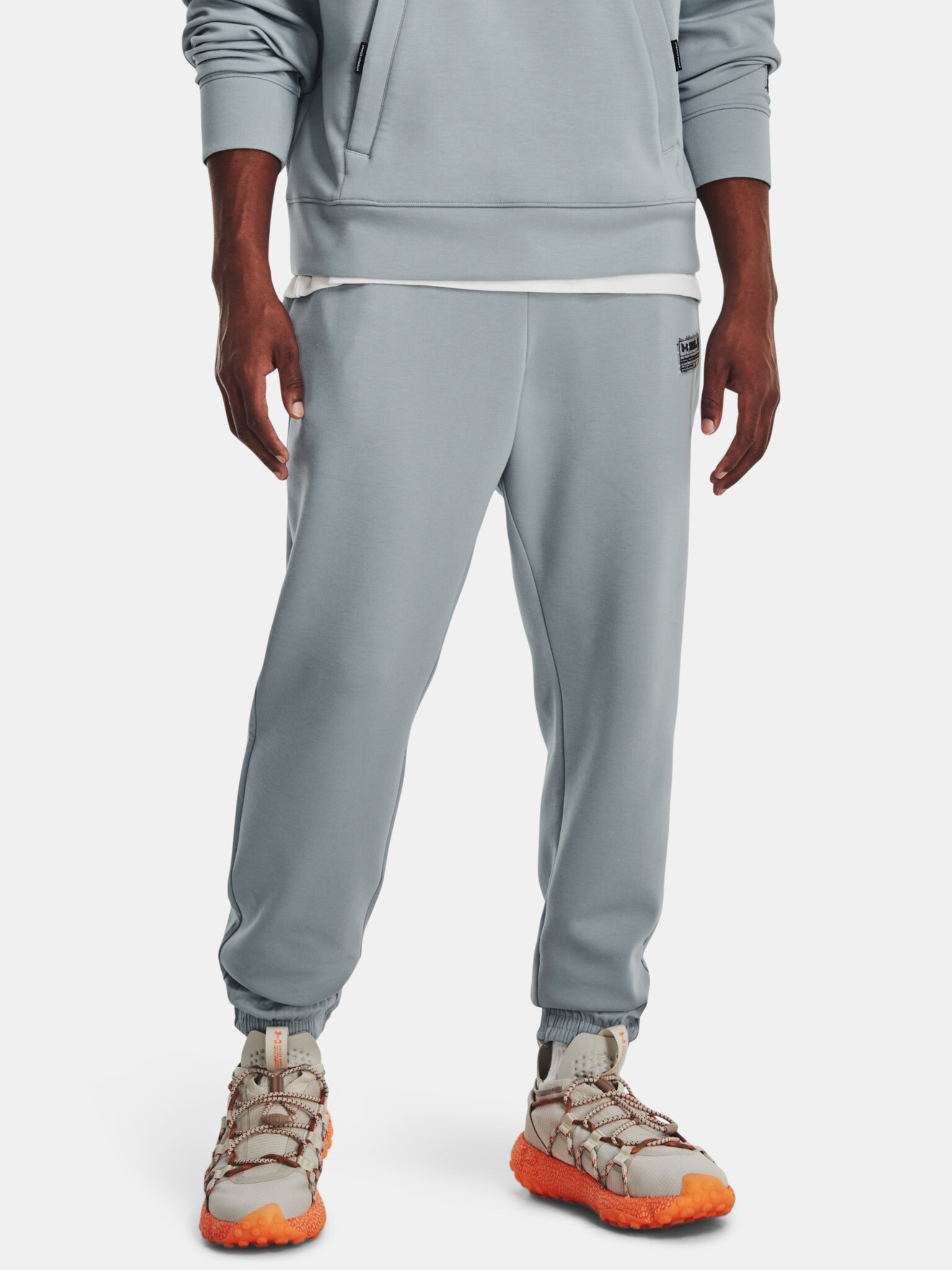 Under Armour UA Summit Knit Sweatpants Blue - Pepit.gr