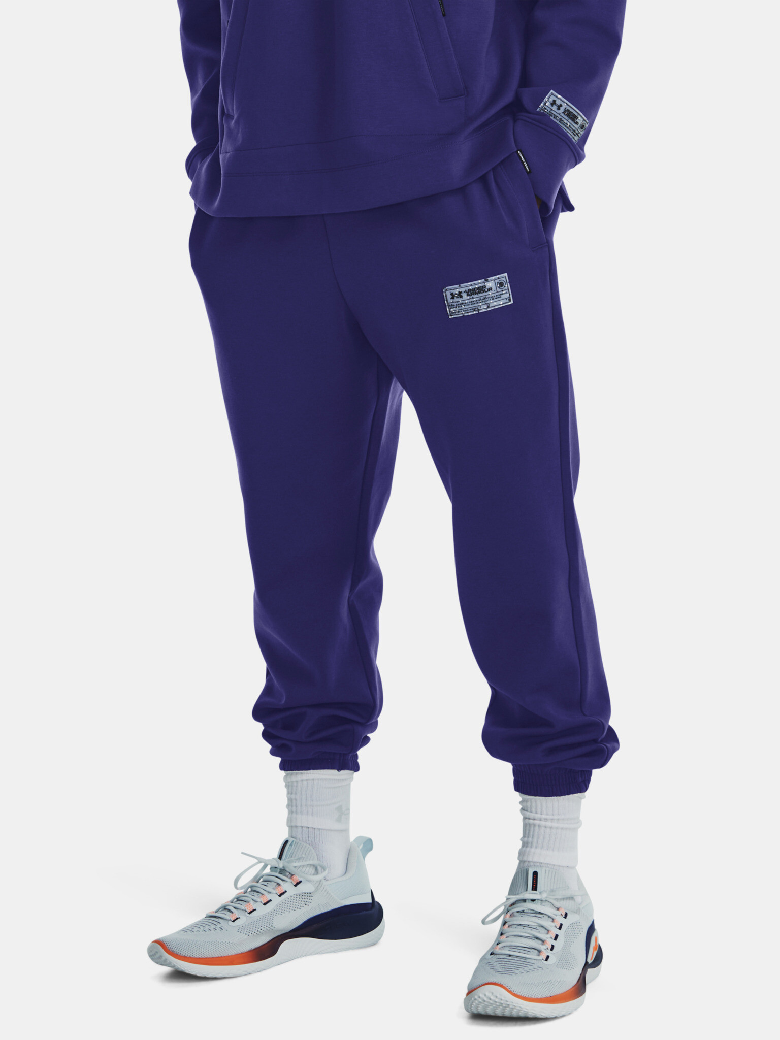 Under Armour UA Summit Knit Sweatpants Blue - Pepit.gr