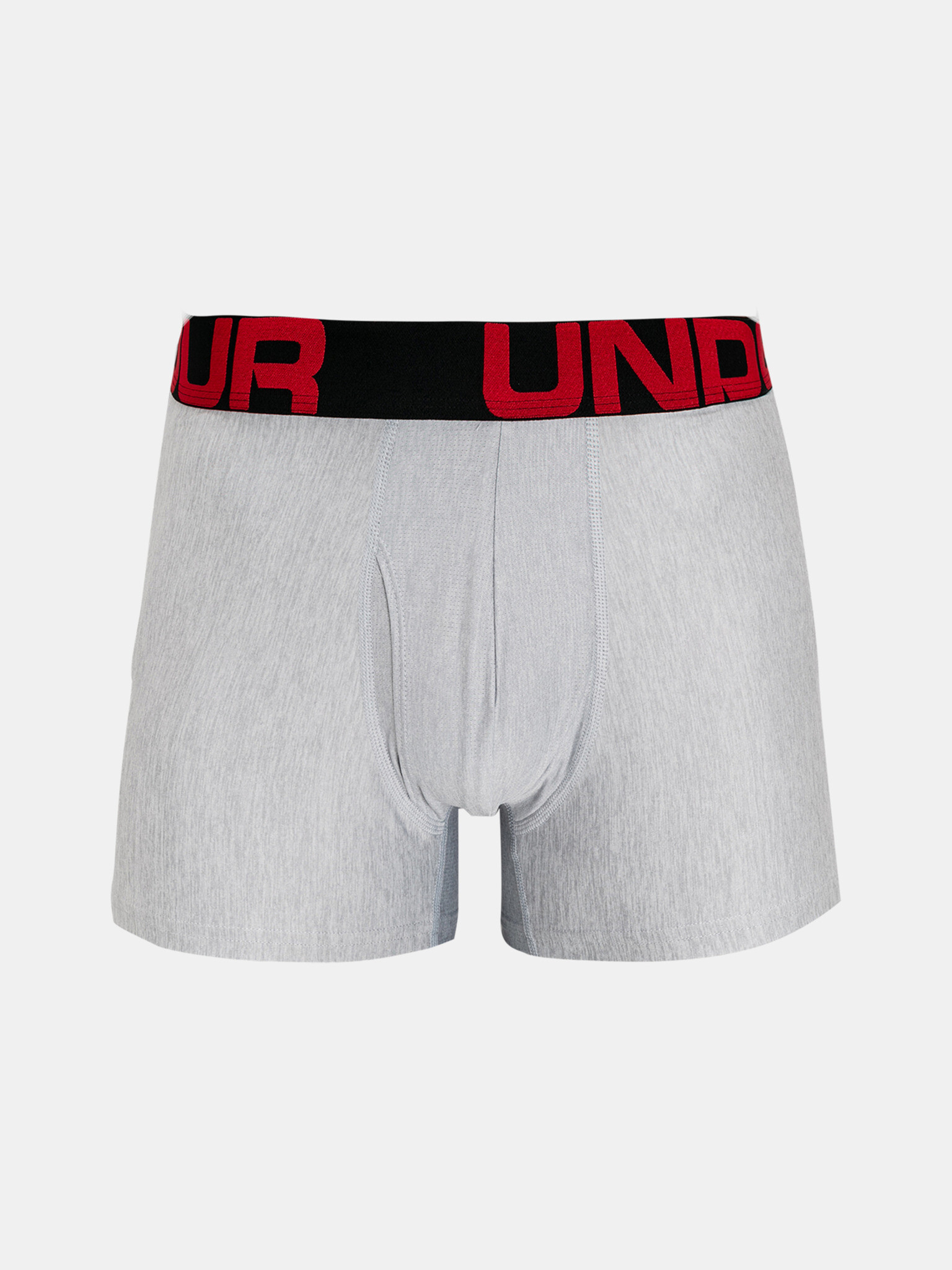 Under Armour UA Tech 3in Boxers 2 pcs Grey - Pepit.gr