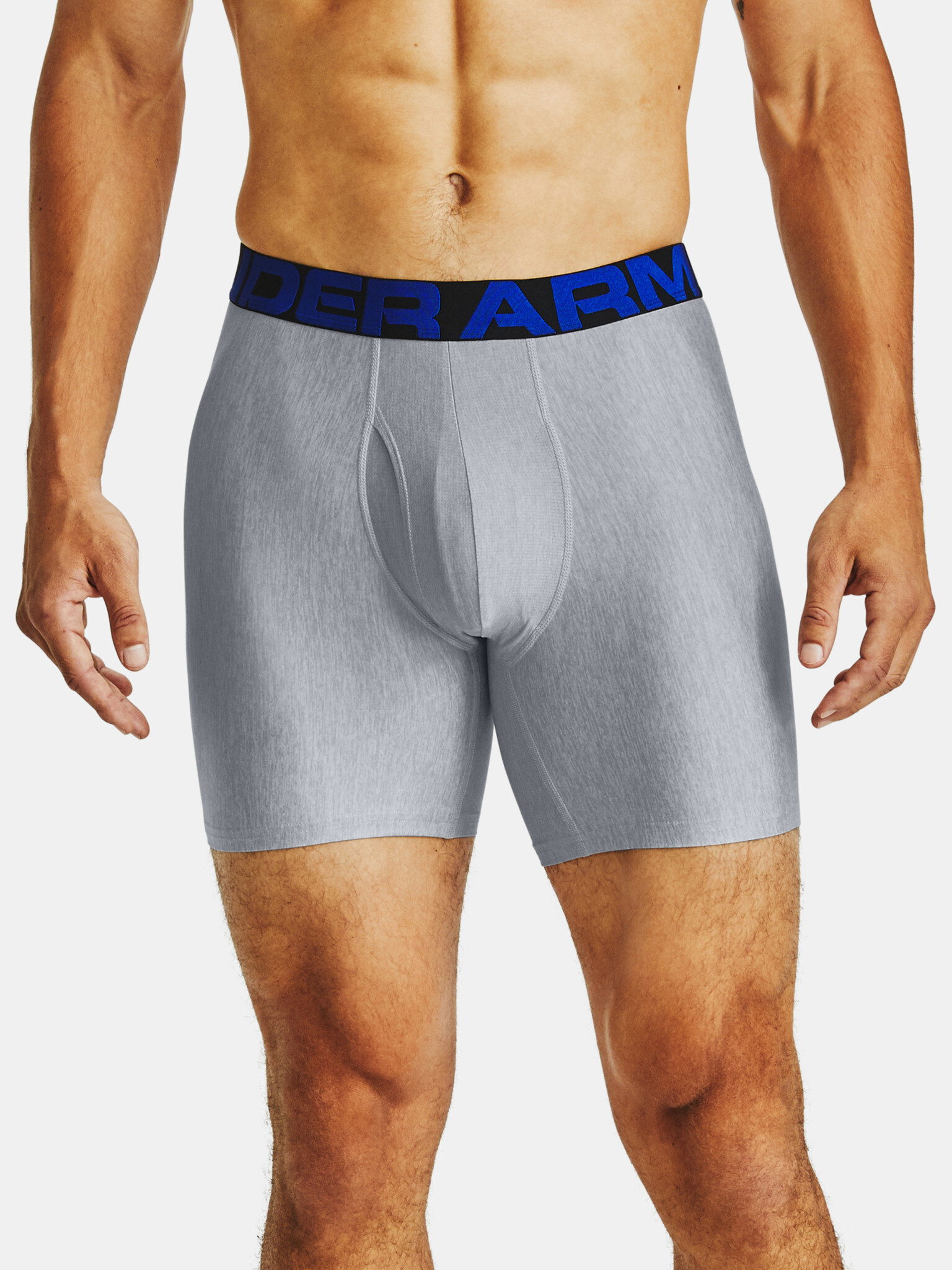 Under Armour UA Tech 6in Boxers 2 pcs Blue - Pepit.gr