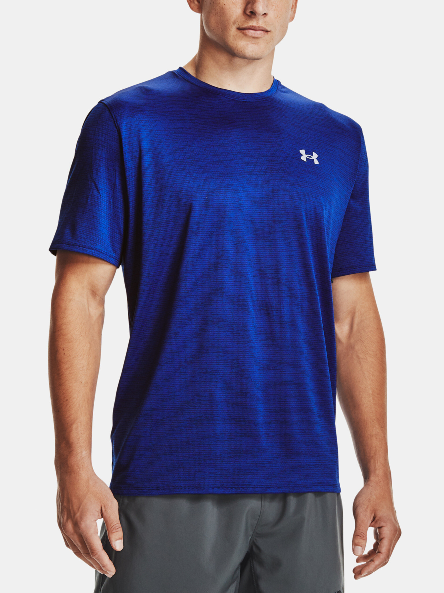 Under Armour UA Training Vent 2.0 SS T-shirt Blue - Pepit.gr