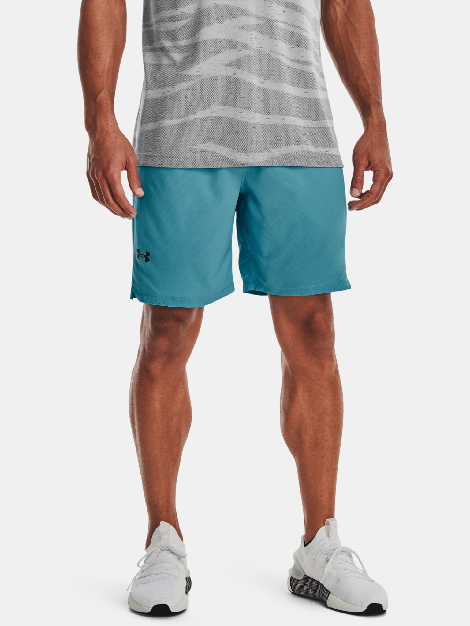 Under Armour UA Vanish Woven 8in Short pants Blue - Pepit.gr