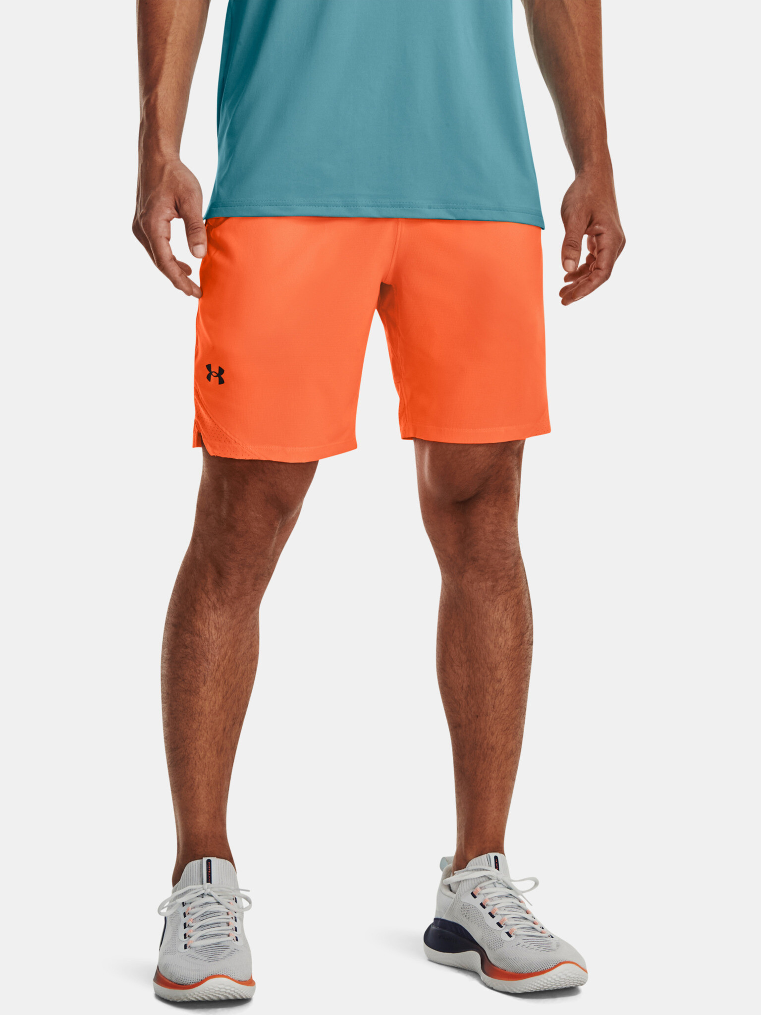 Under Armour UA Vanish Woven 8in Short pants Orange - Pepit.gr